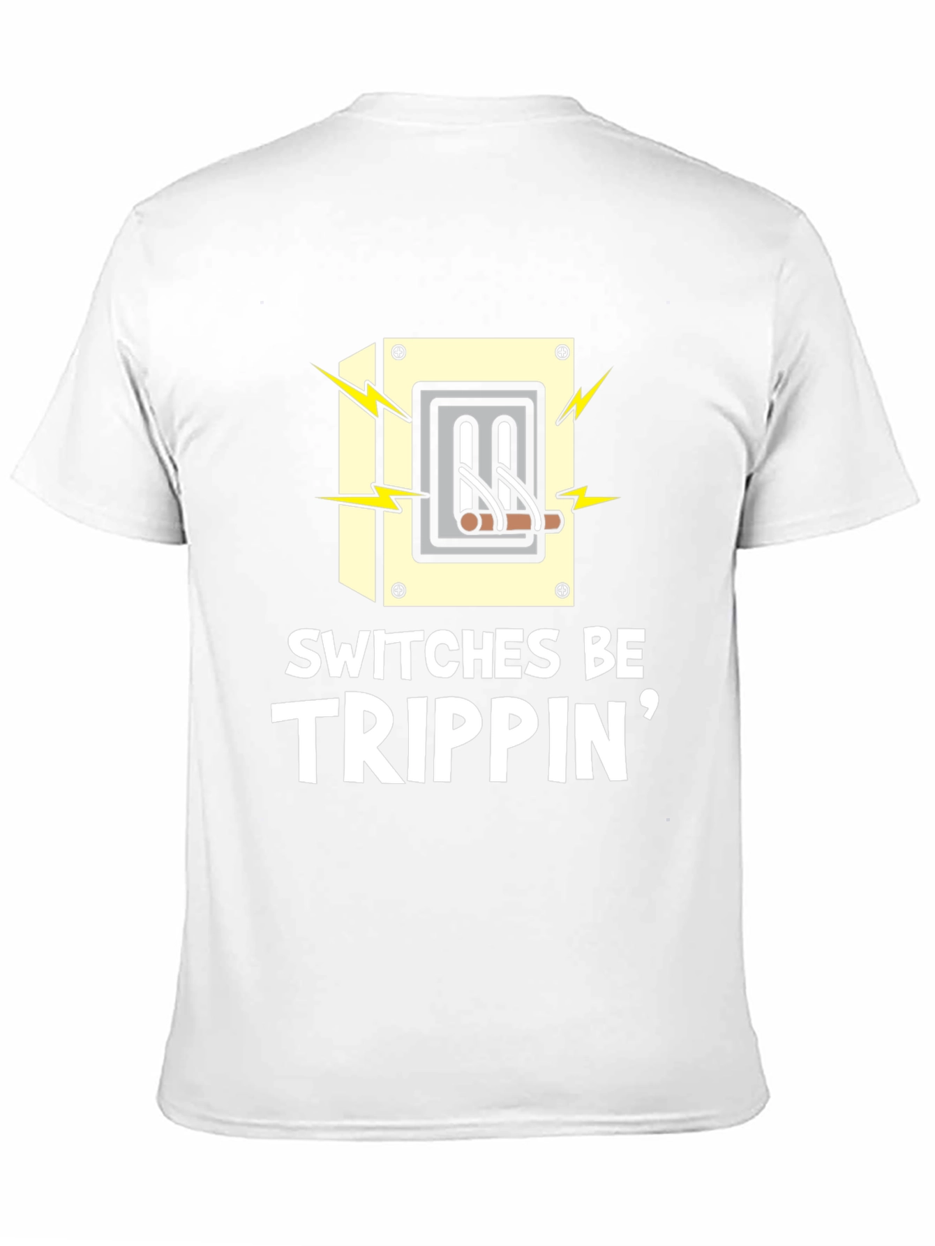 Switches Be Trippin Black Graphic Tee