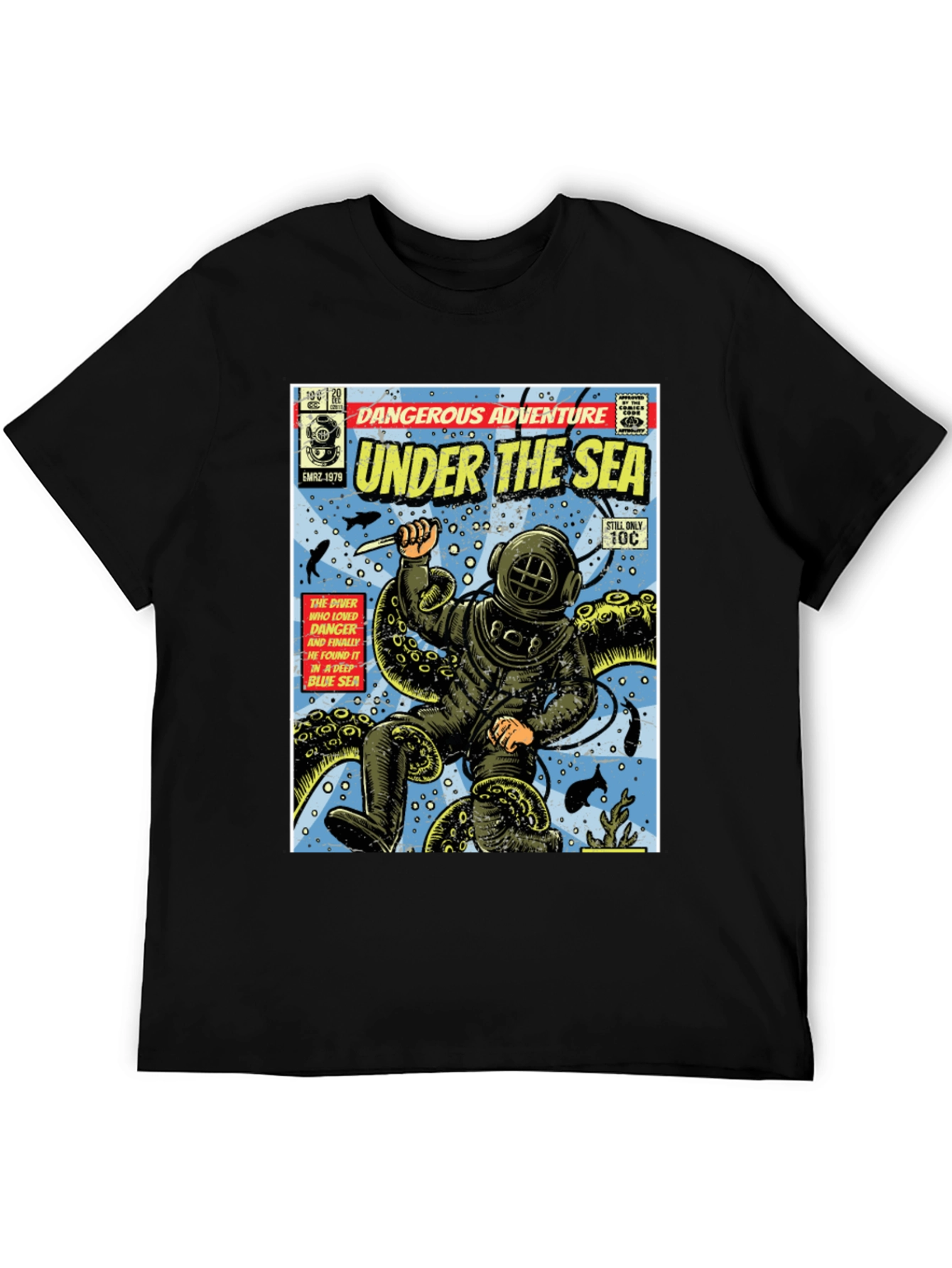 Under the Sea Comic Book T-Shirt