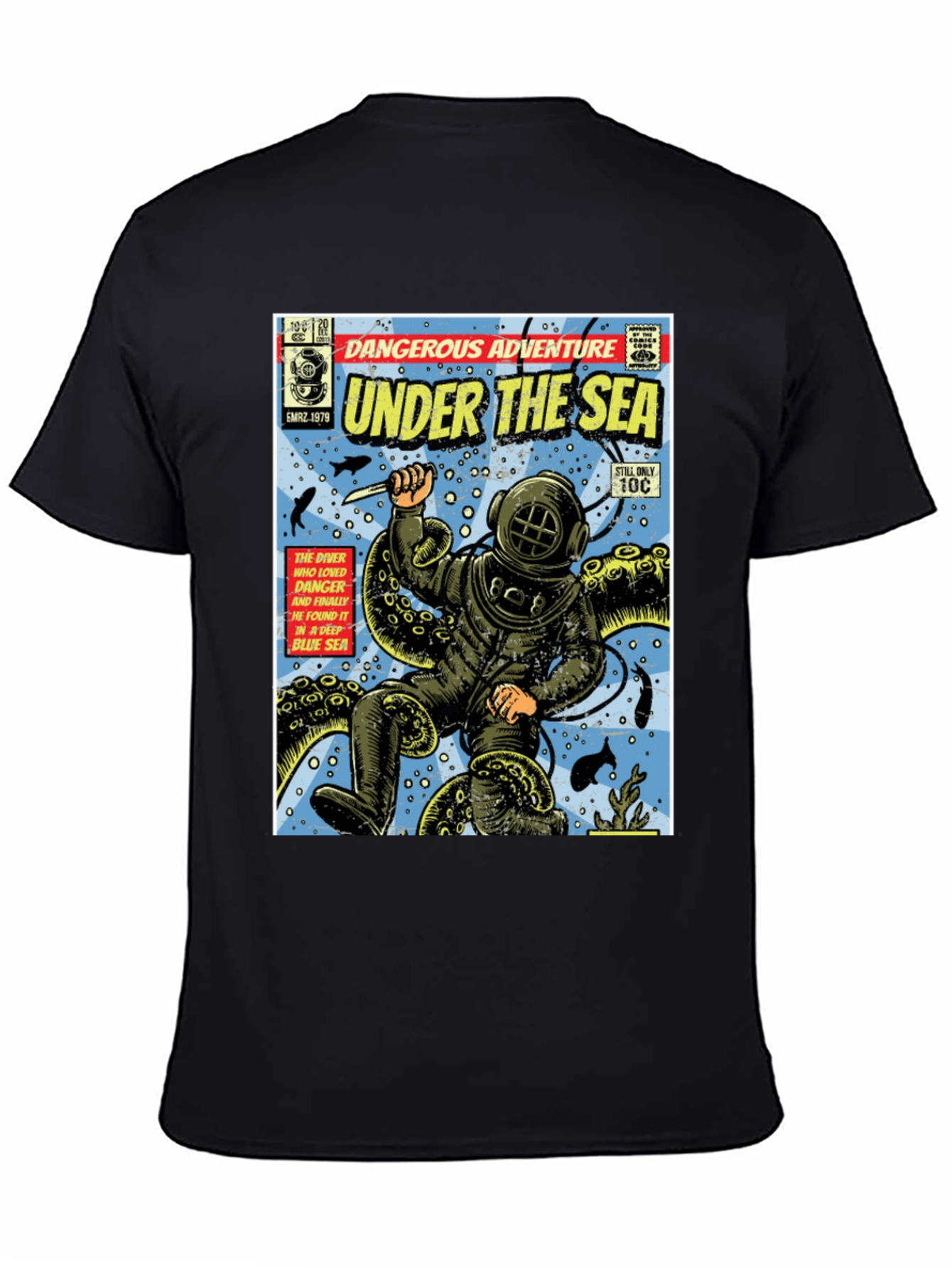 Under the Sea Comic Book T-Shirt