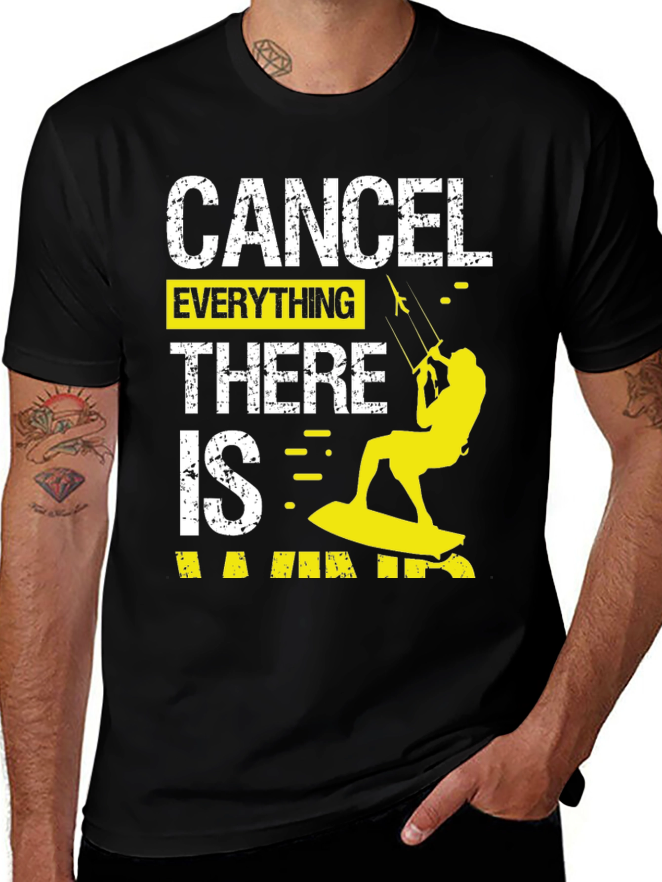 Cancel Everything Kitesurfing T-Shirt