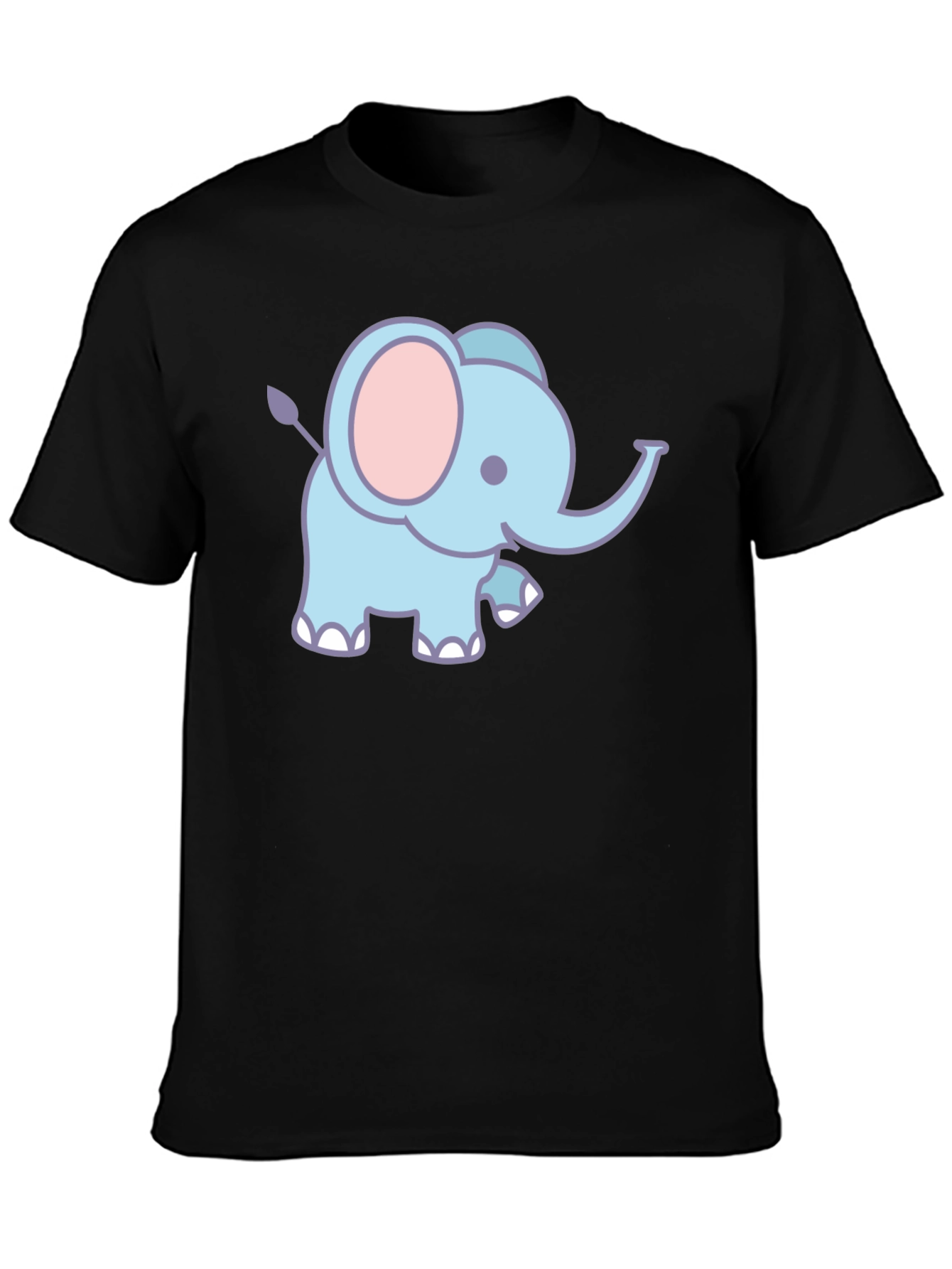 Cute Elephant Graphic T-Shirt - Soft Cotton Blend
