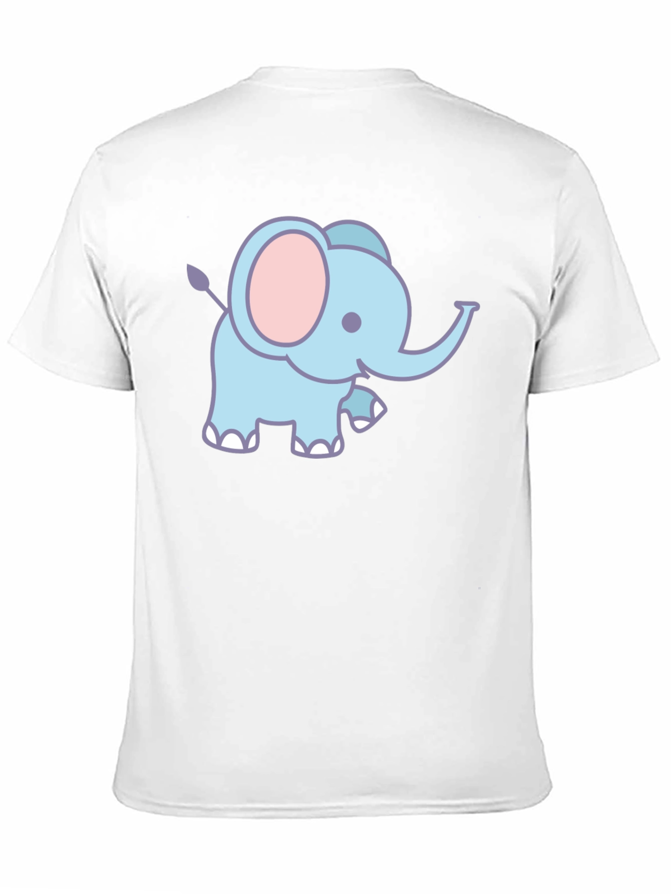 Cute Elephant Graphic T-Shirt - Soft Cotton Blend