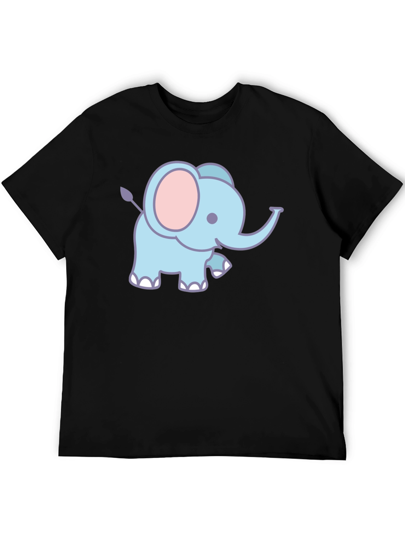 Cute Elephant Graphic T-Shirt - Soft Cotton Blend