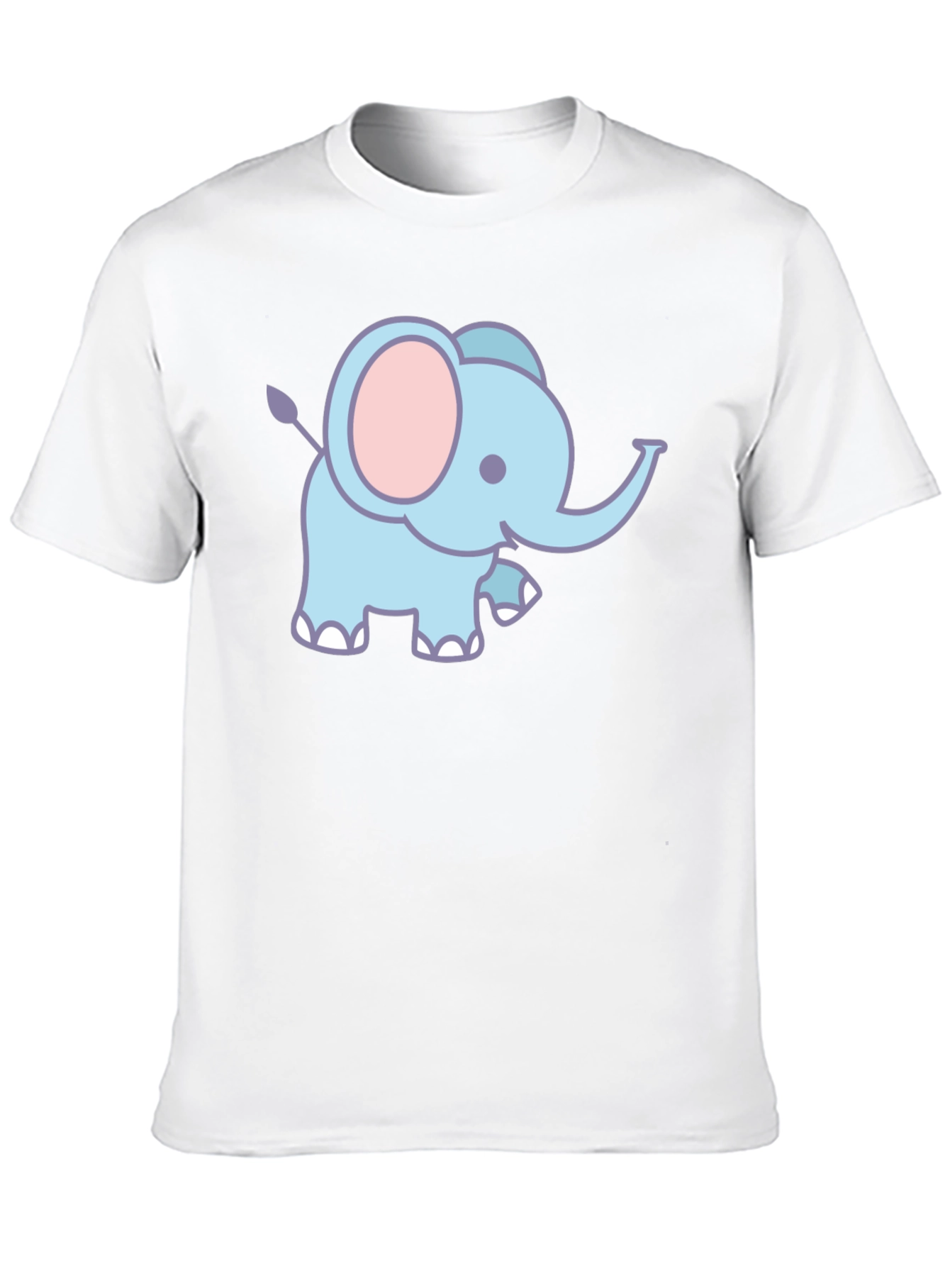 Cute Elephant Graphic T-Shirt - Soft Cotton Blend