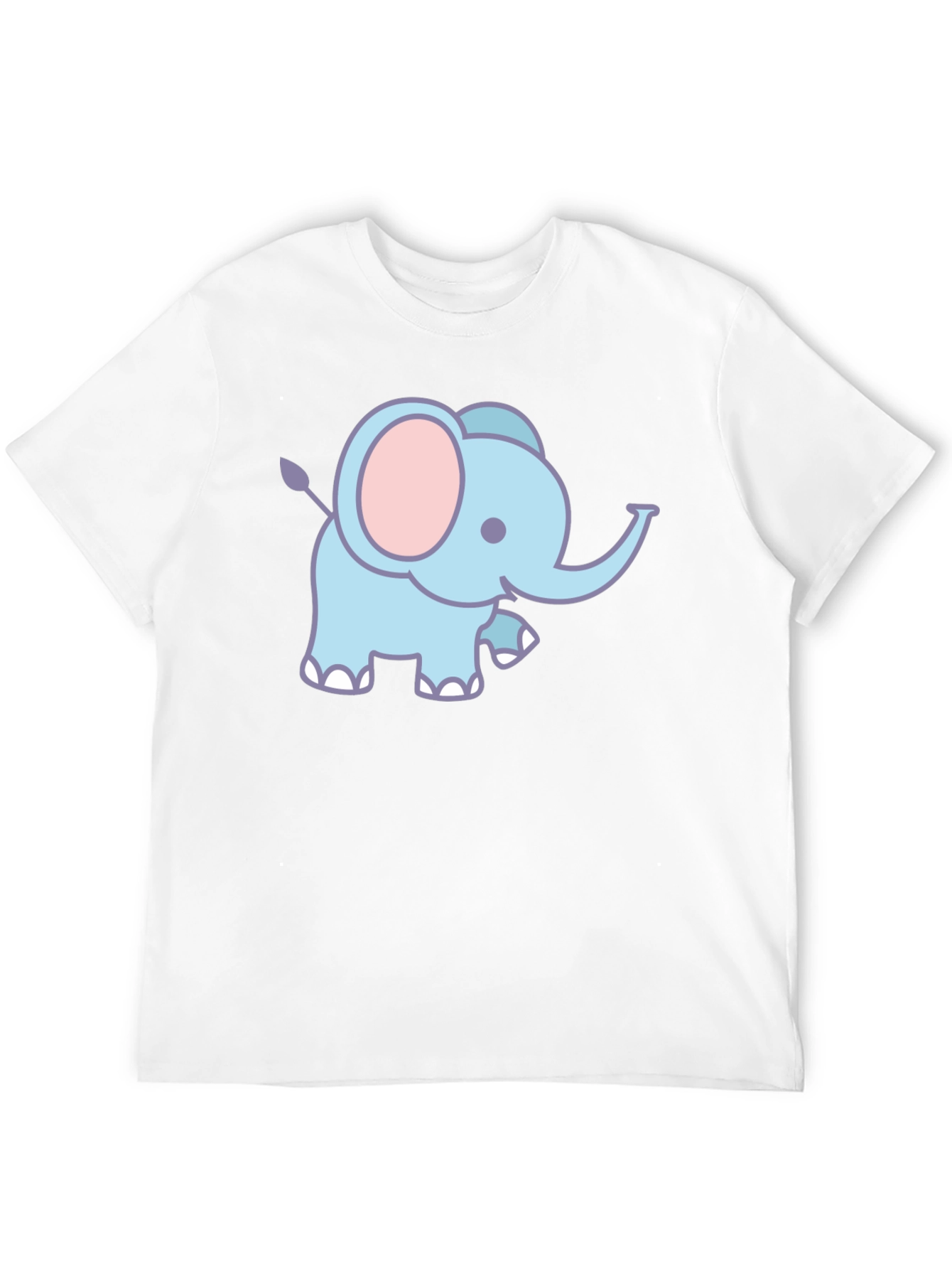 Cute Elephant Graphic T-Shirt - Soft Cotton Blend