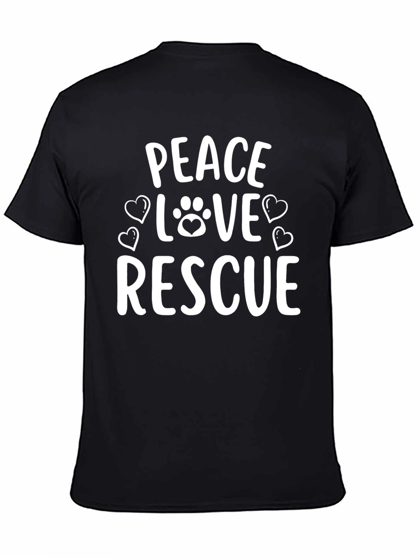 Peace Love Rescue T-Shirt