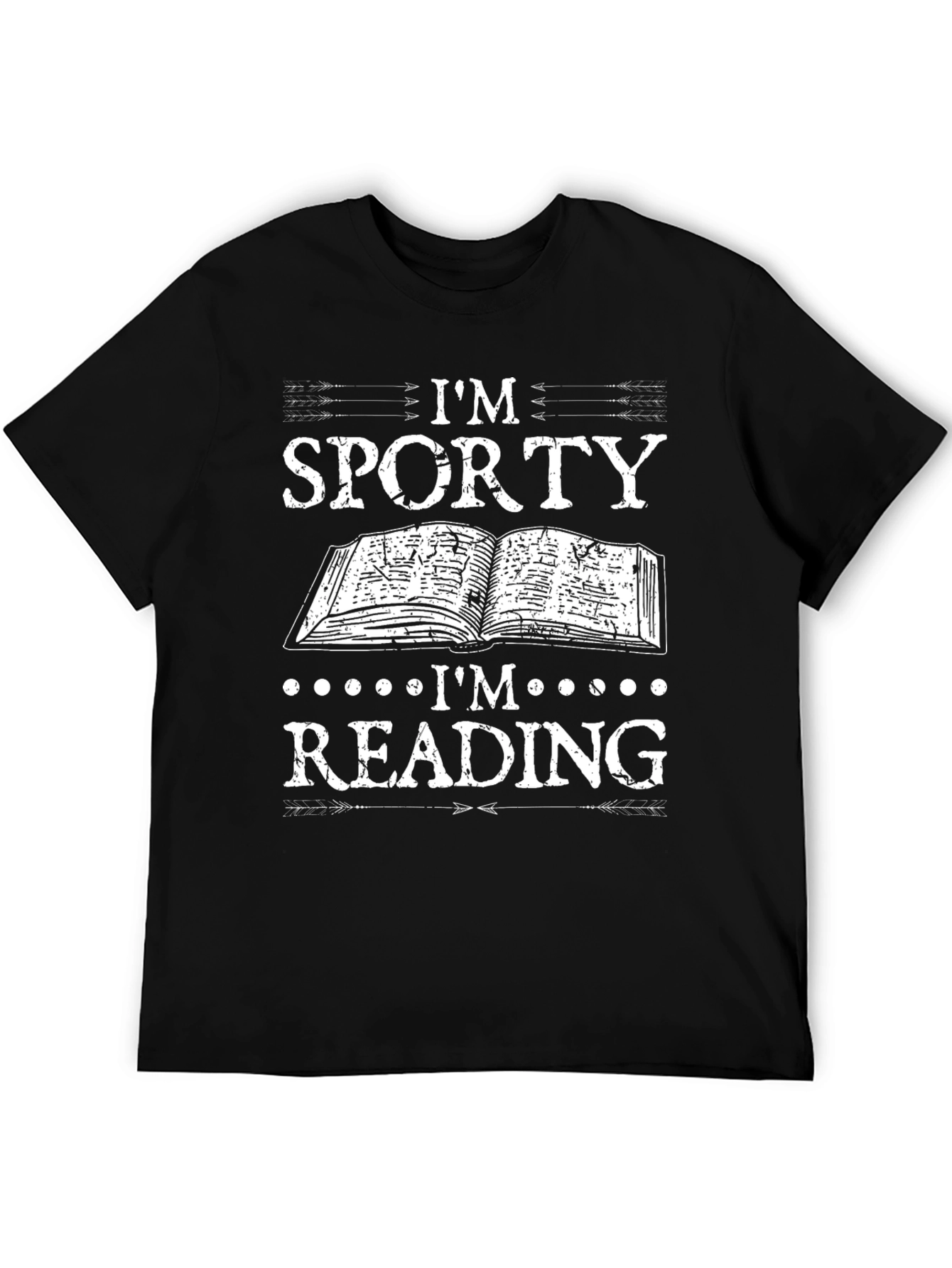 Im Sporty Im Reading Graphic T-Shirt