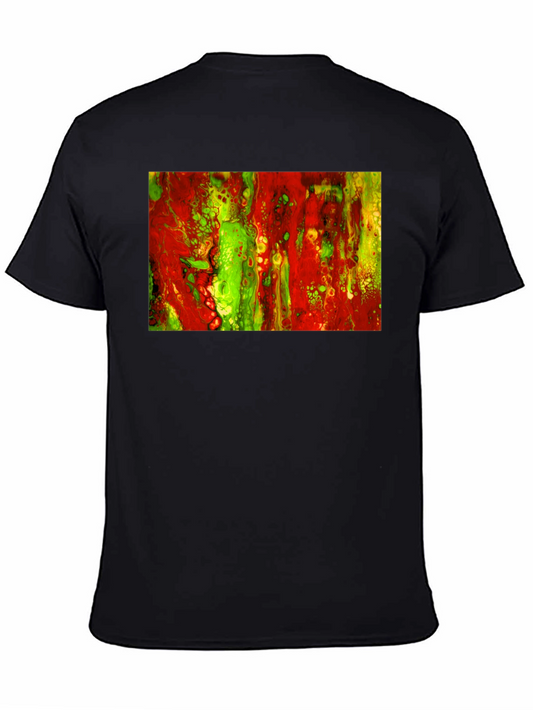 Abstract Art Graphic Tee - Modern Streetwear