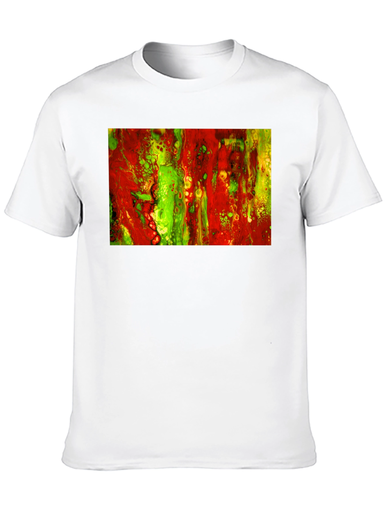 Abstract Art Graphic Tee - Modern Streetwear