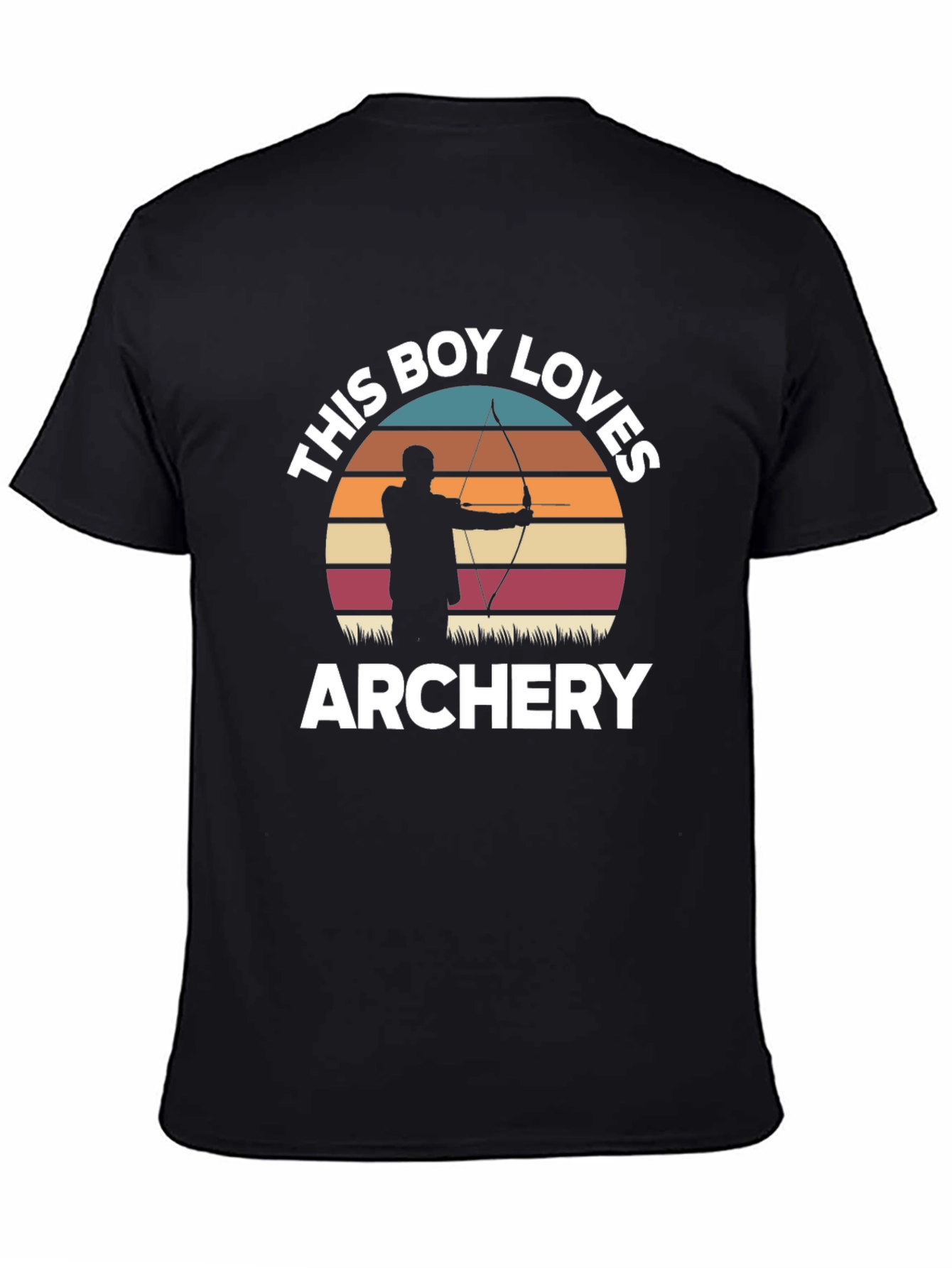 Archery Lover T-Shirt: This Boy Loves Archery Tee