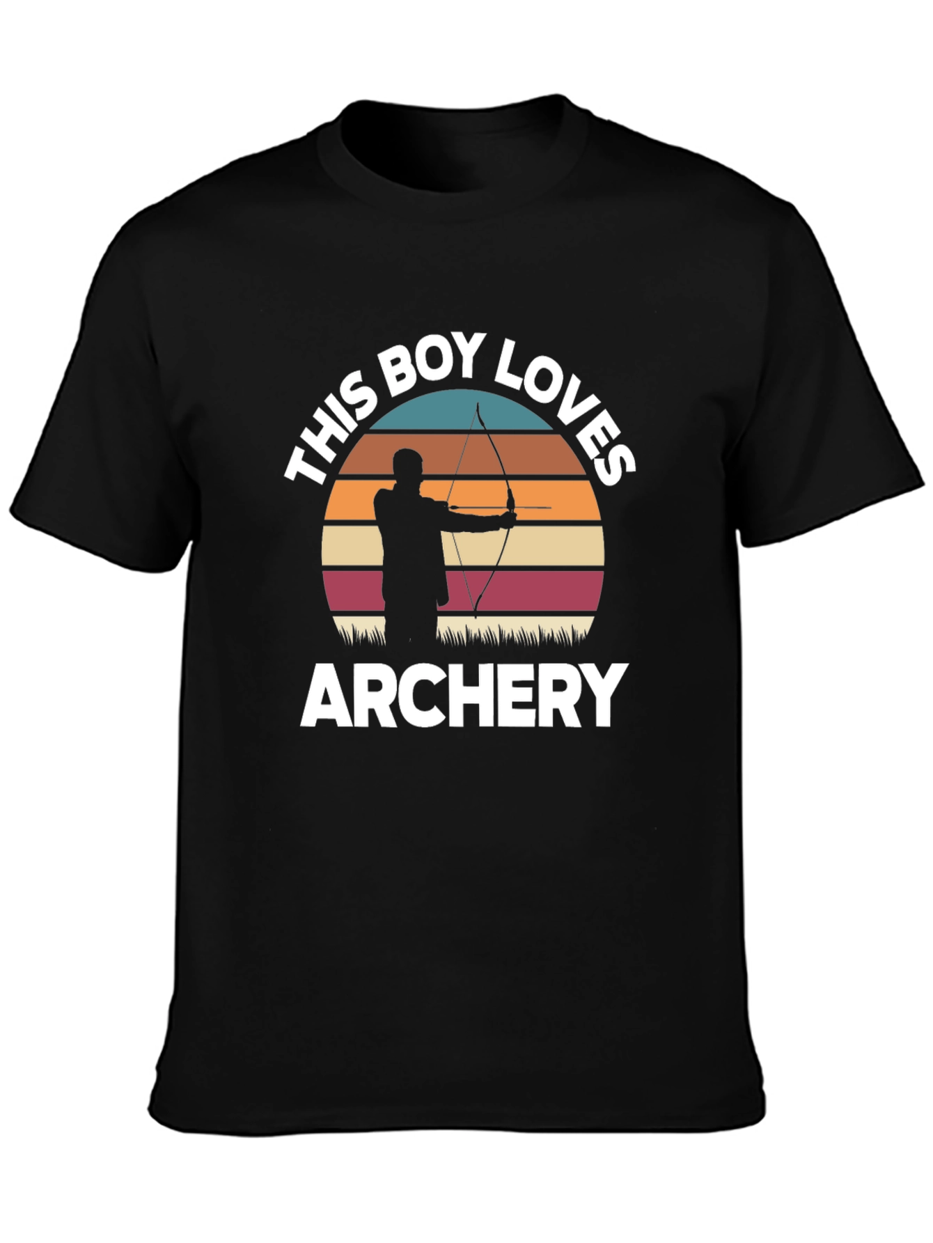 Archery Lover T-Shirt: This Boy Loves Archery Tee