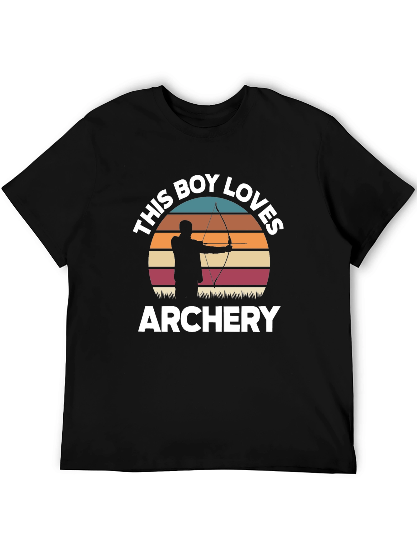 Archery Lover T-Shirt: This Boy Loves Archery Tee