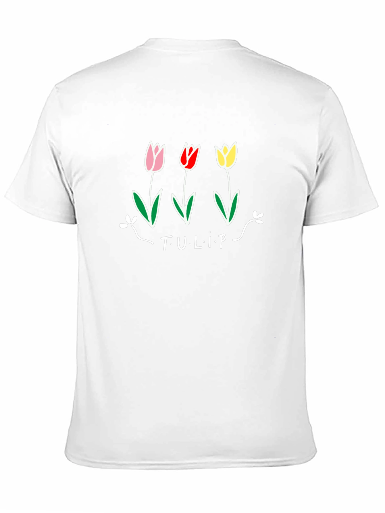 Tulip Graphic Tee - Casual Comfort