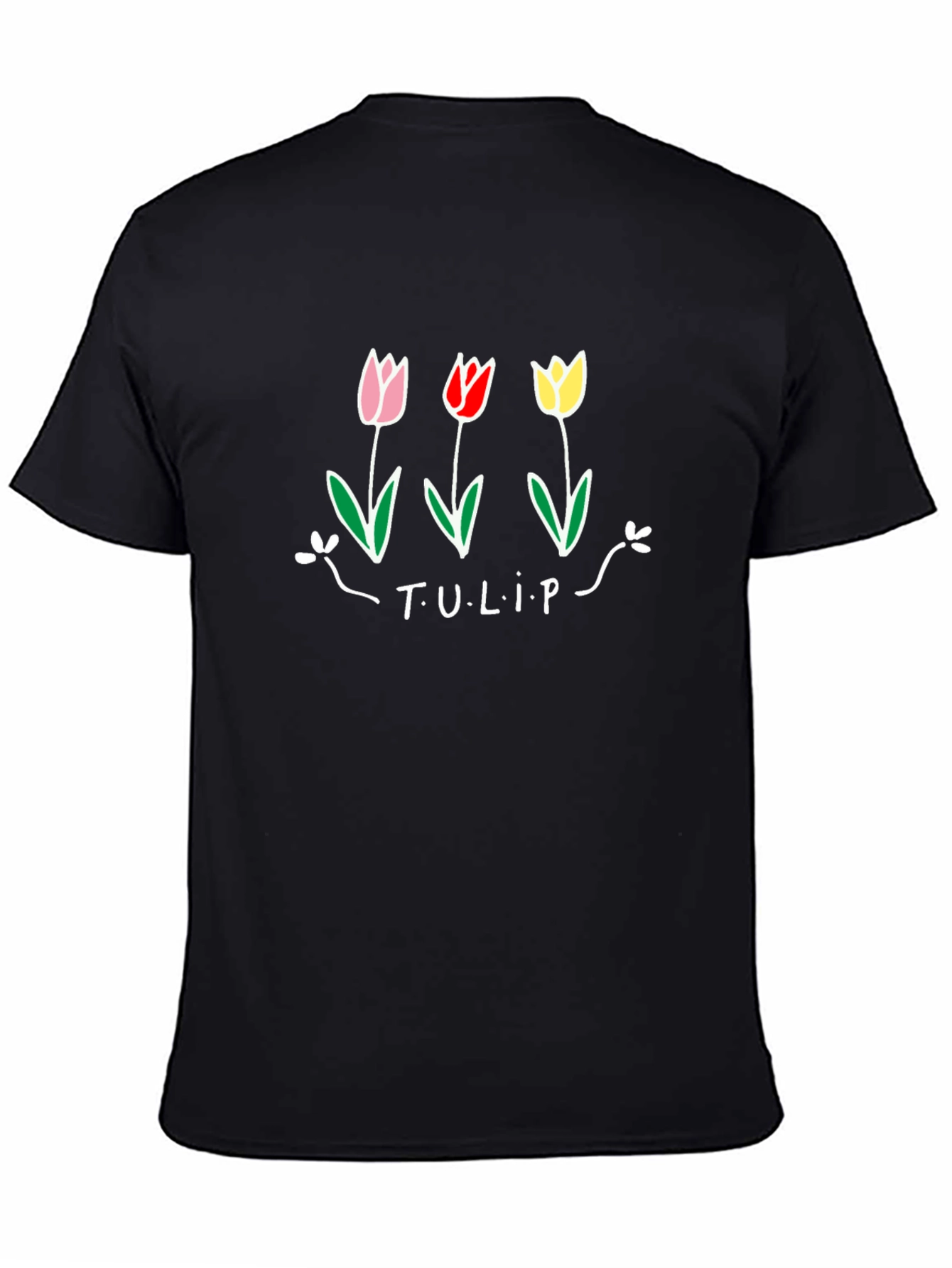 Tulip Graphic Tee - Casual Comfort