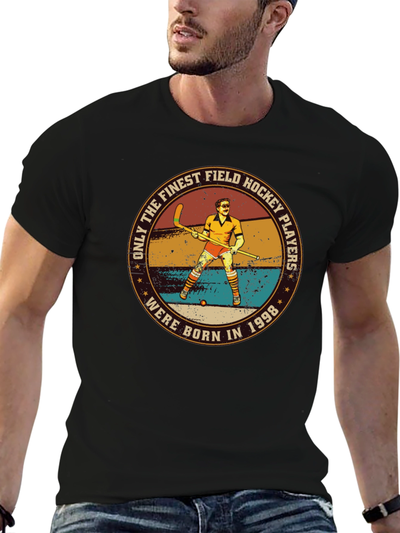 Field Hockey Player T-Shirt - Born in 1998