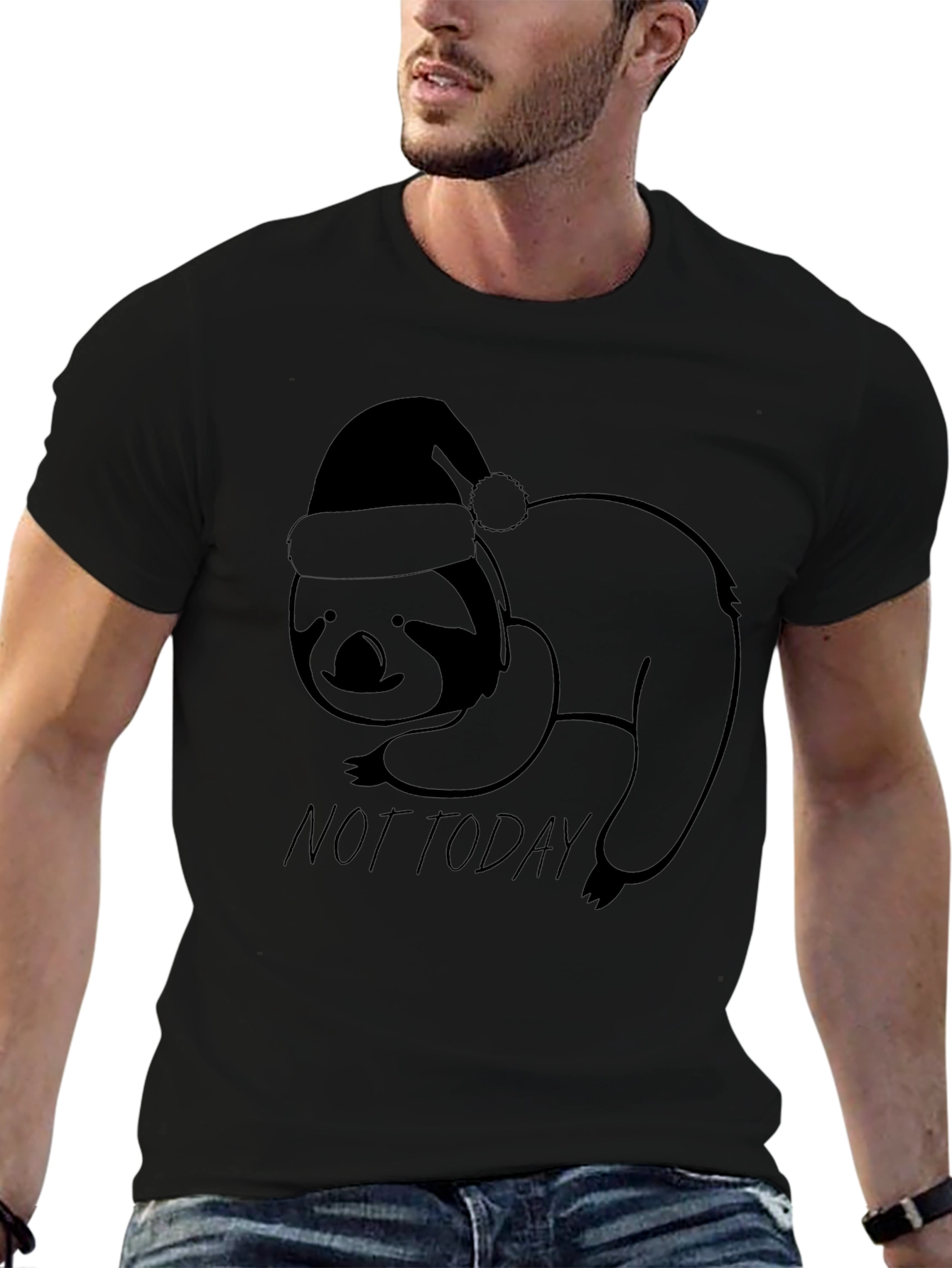 Sloth Not Today Graphic Tee