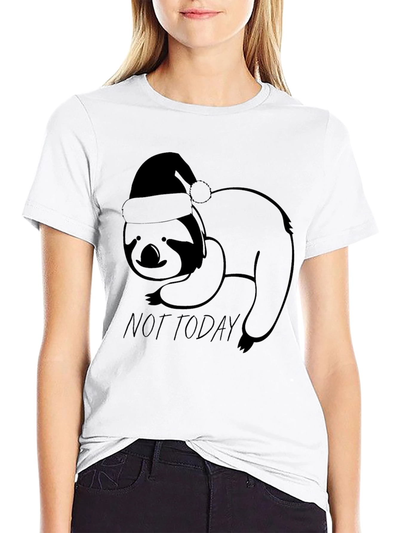 Sloth Not Today Graphic Tee