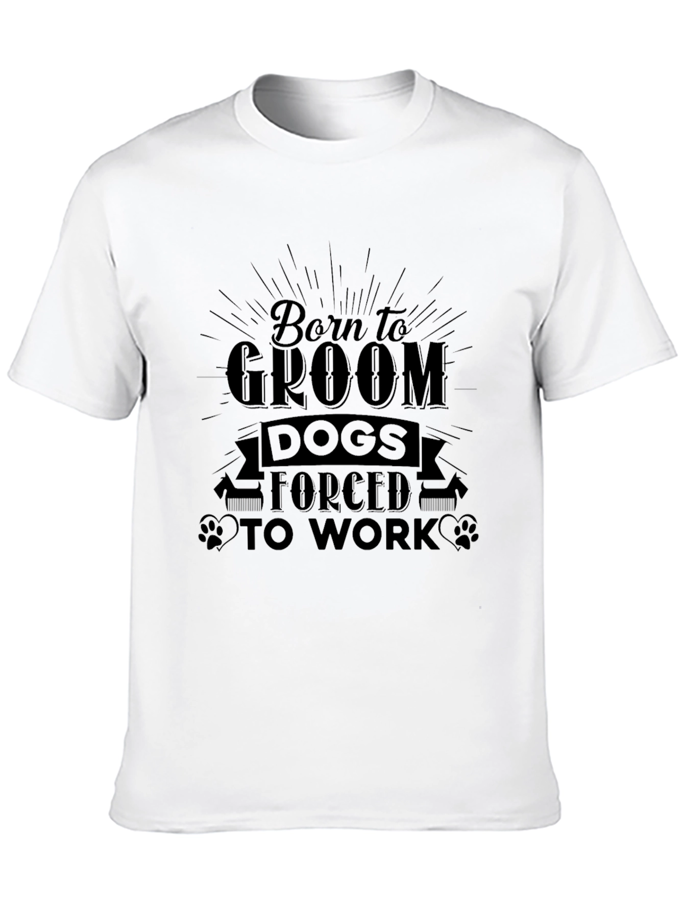 Born to Groom Dogs Graphic Tee