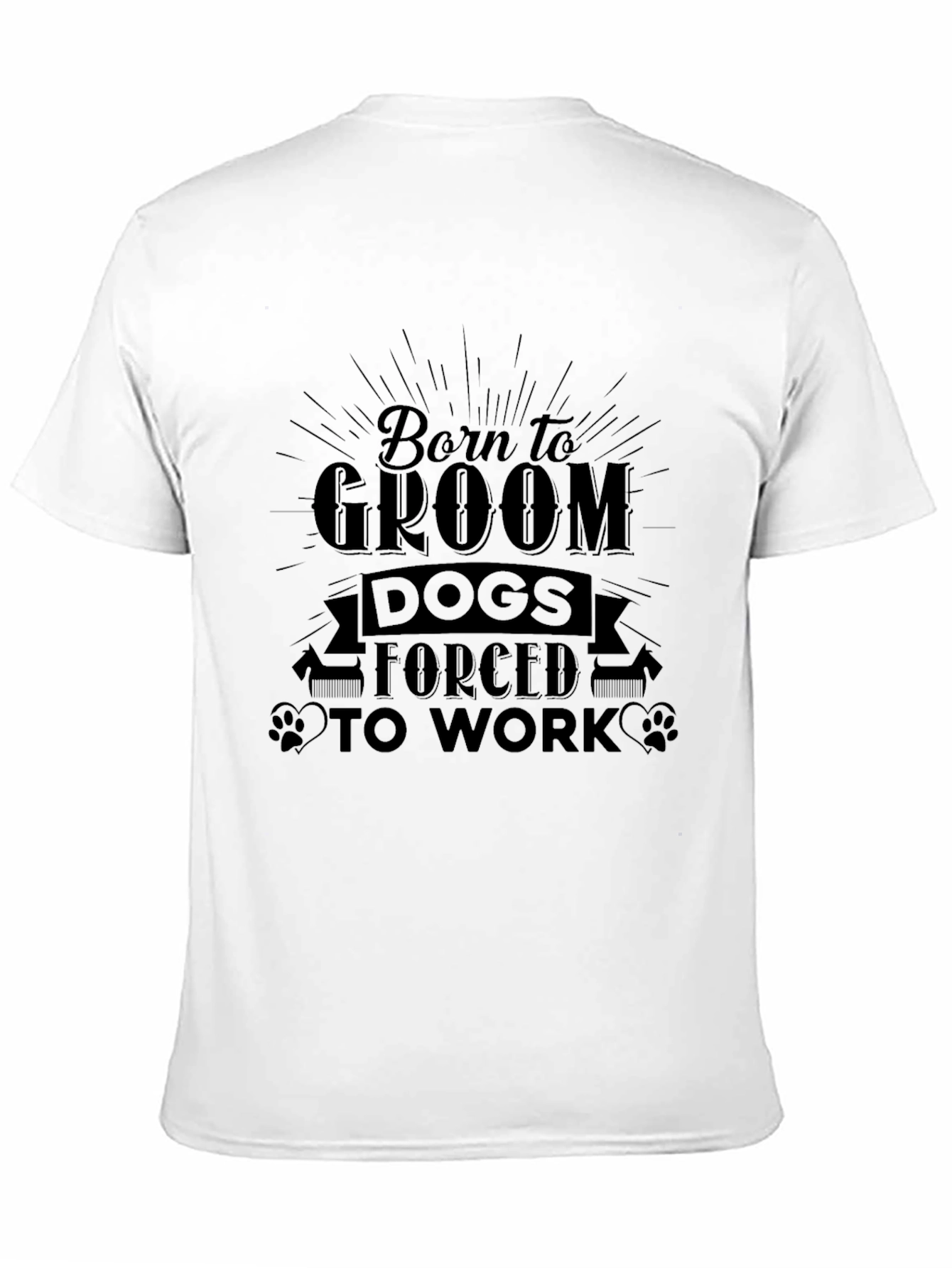 Born to Groom Dogs Graphic Tee