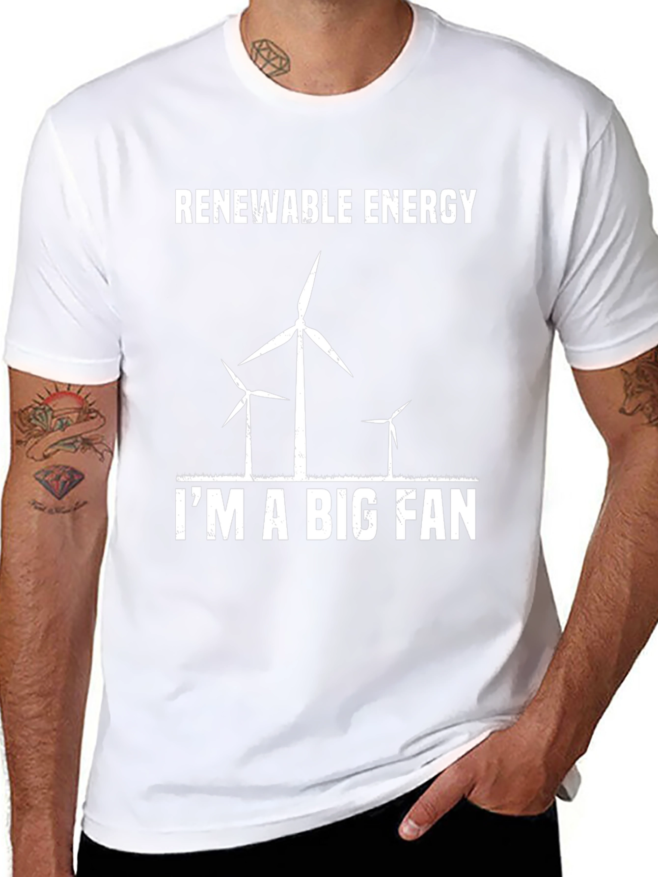 Renewable Energy Im a Big Fan T-Shirt