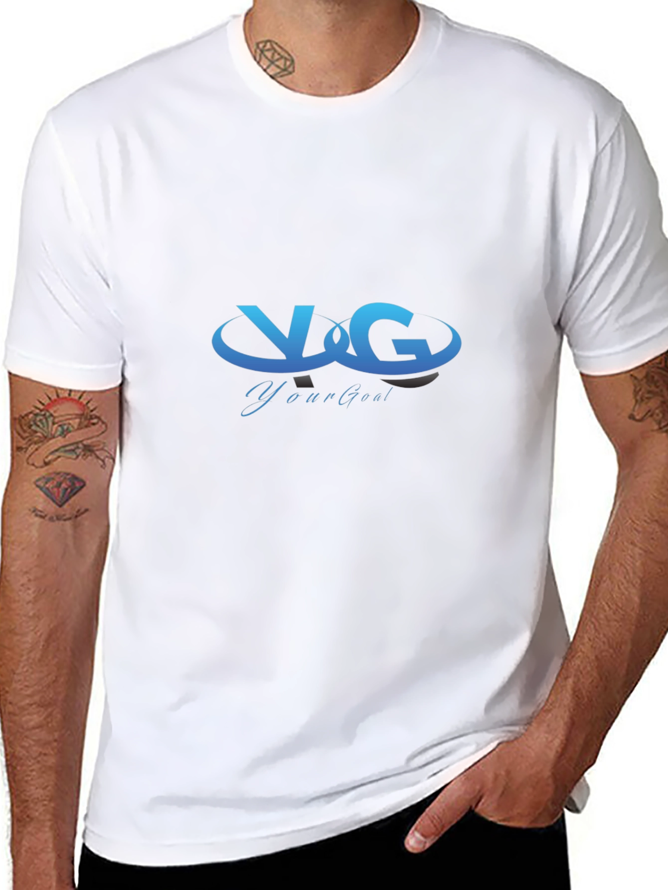YG Your Goal Black T-Shirt