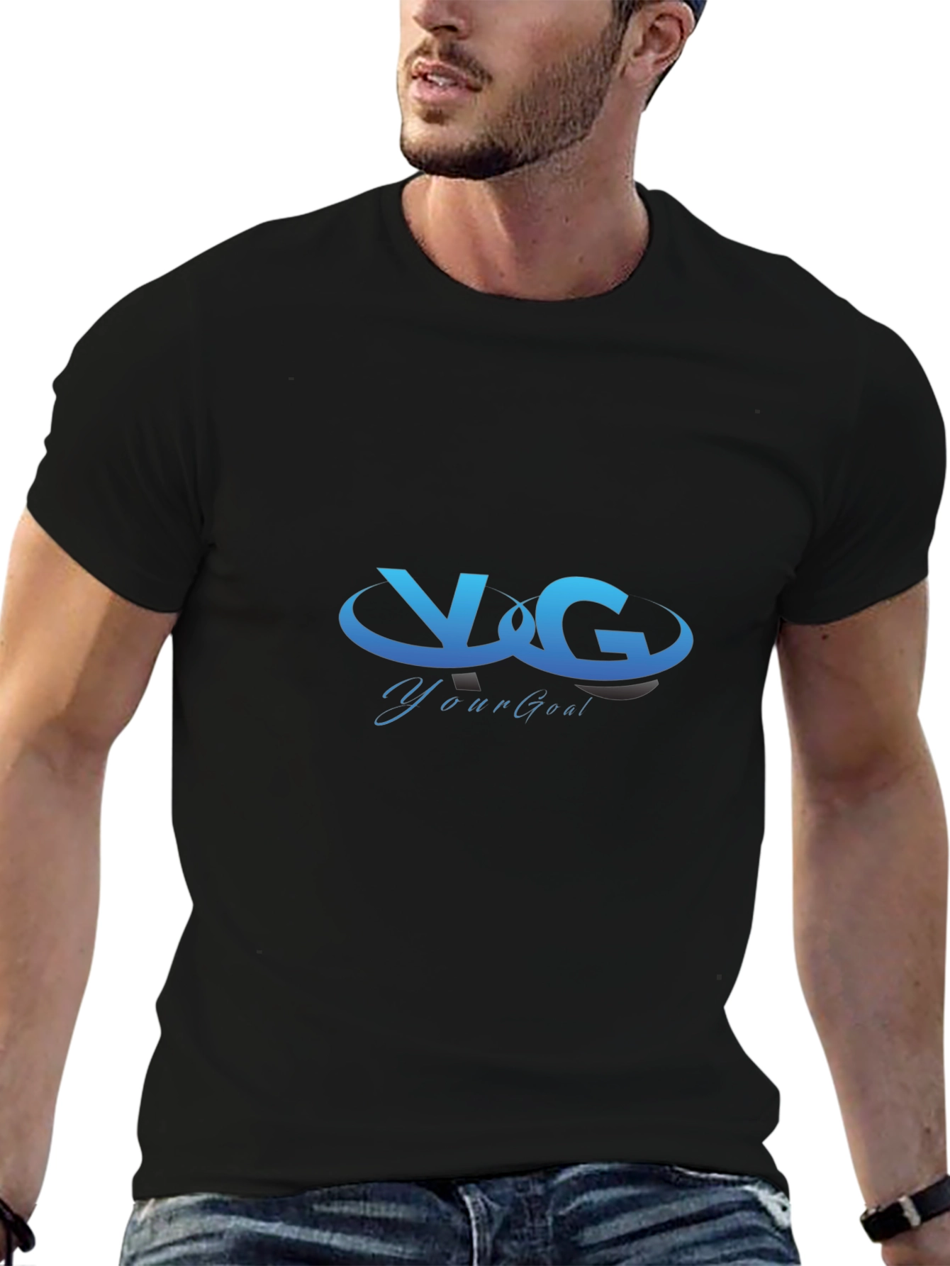 YG Your Goal Black T-Shirt