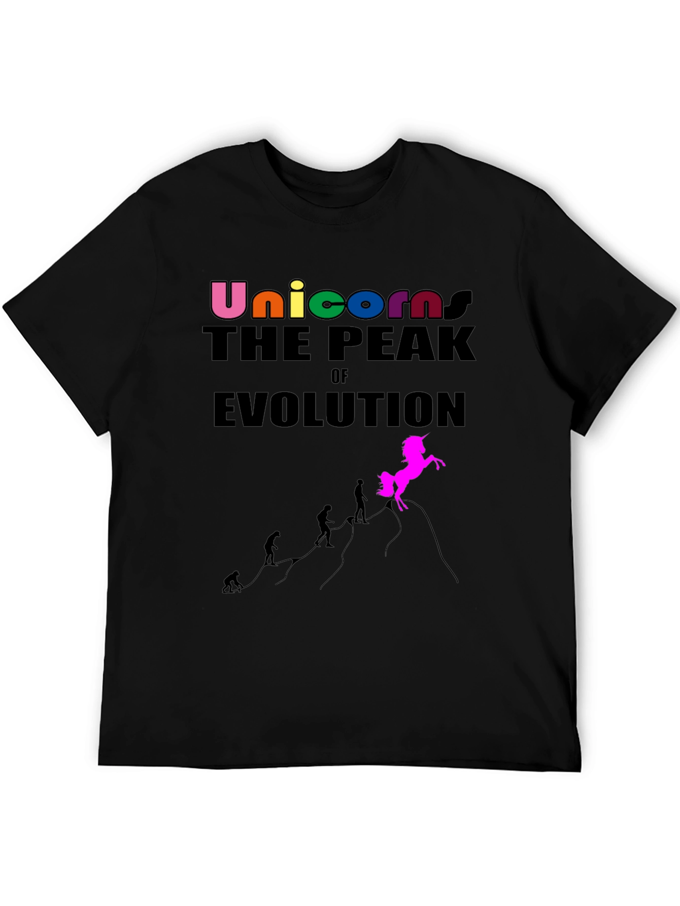 Unicorn Evolution Graphic T-Shirt