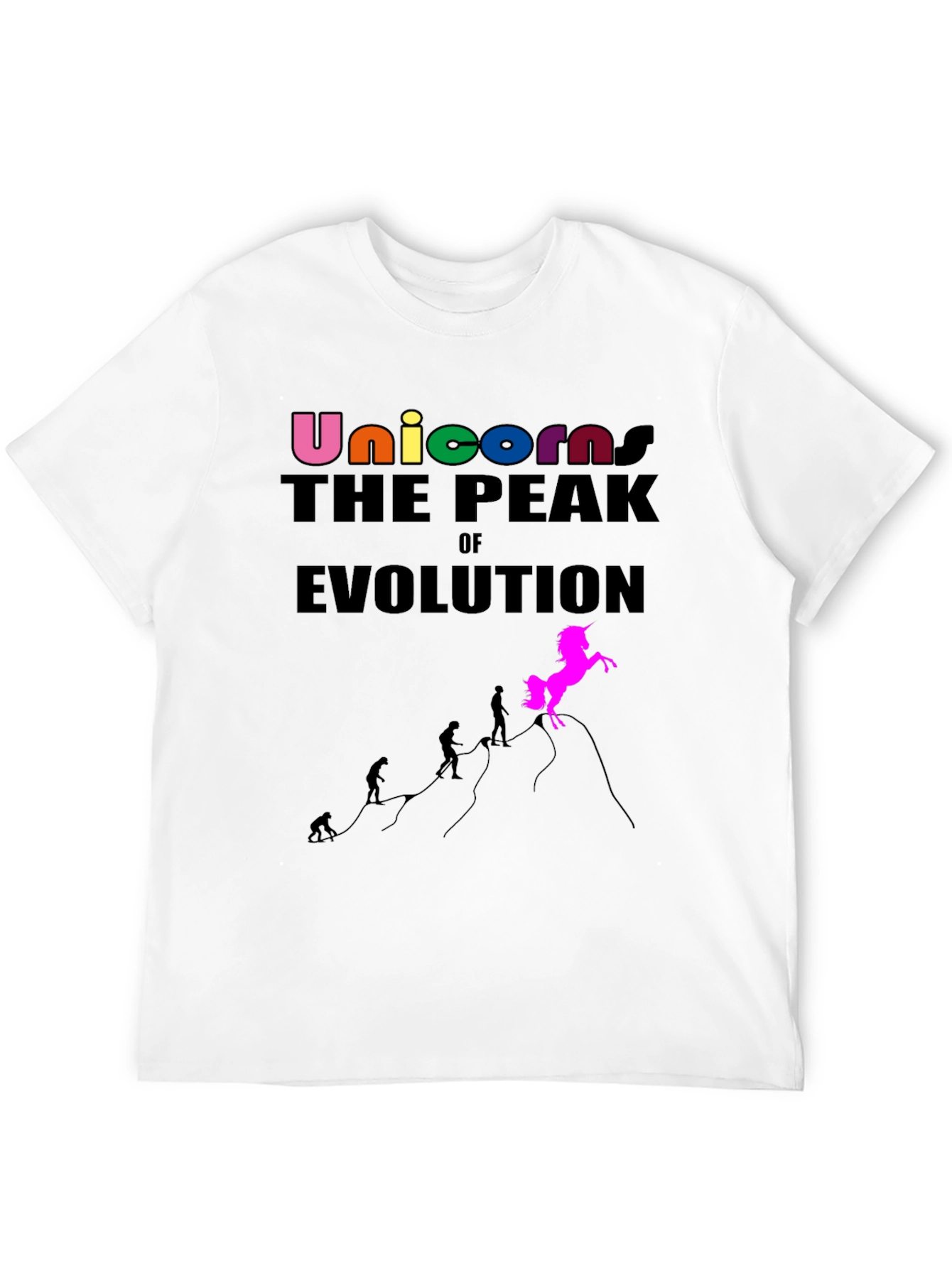Unicorn Evolution Graphic T-Shirt