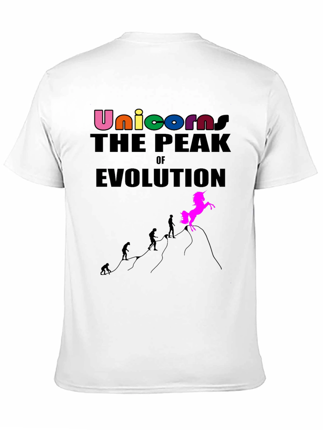 Unicorn Evolution Graphic T-Shirt