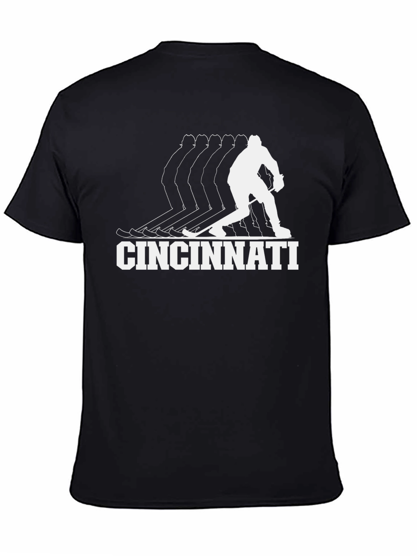 Cincinnati Hockey Graphic T-Shirt - Black