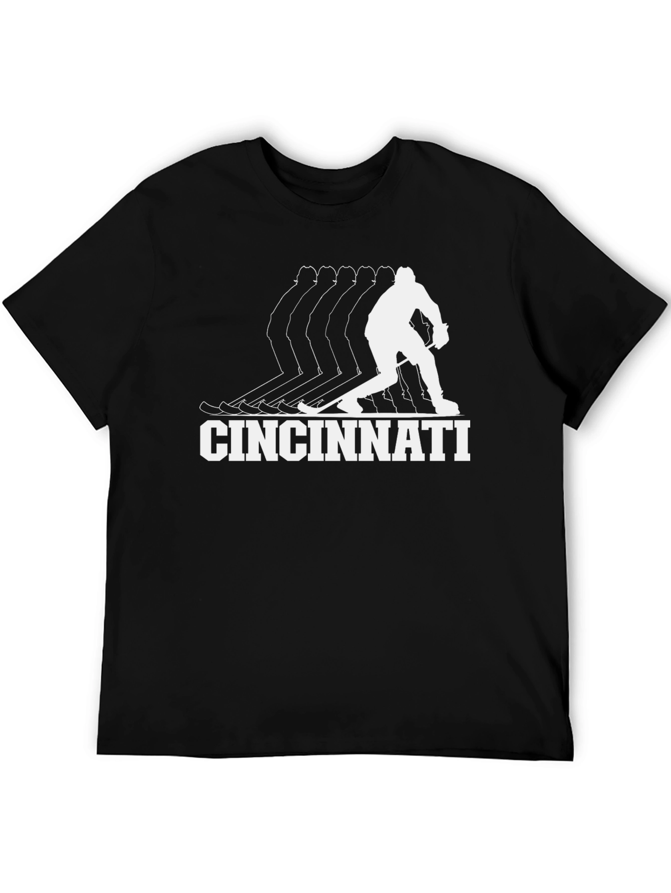 Cincinnati Hockey Graphic T-Shirt - Black