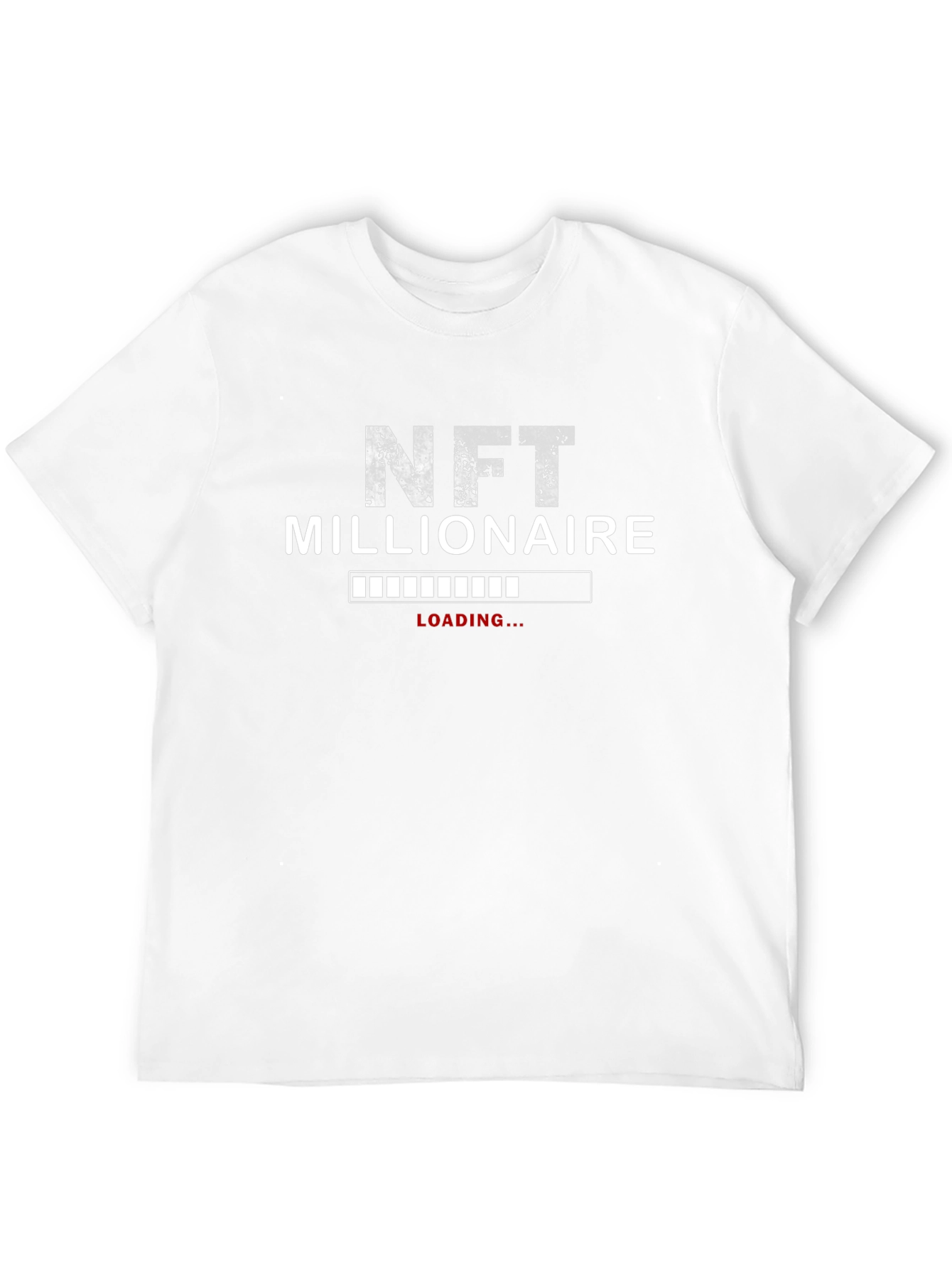 NFT Millionaire Loading - Black T-Shirt