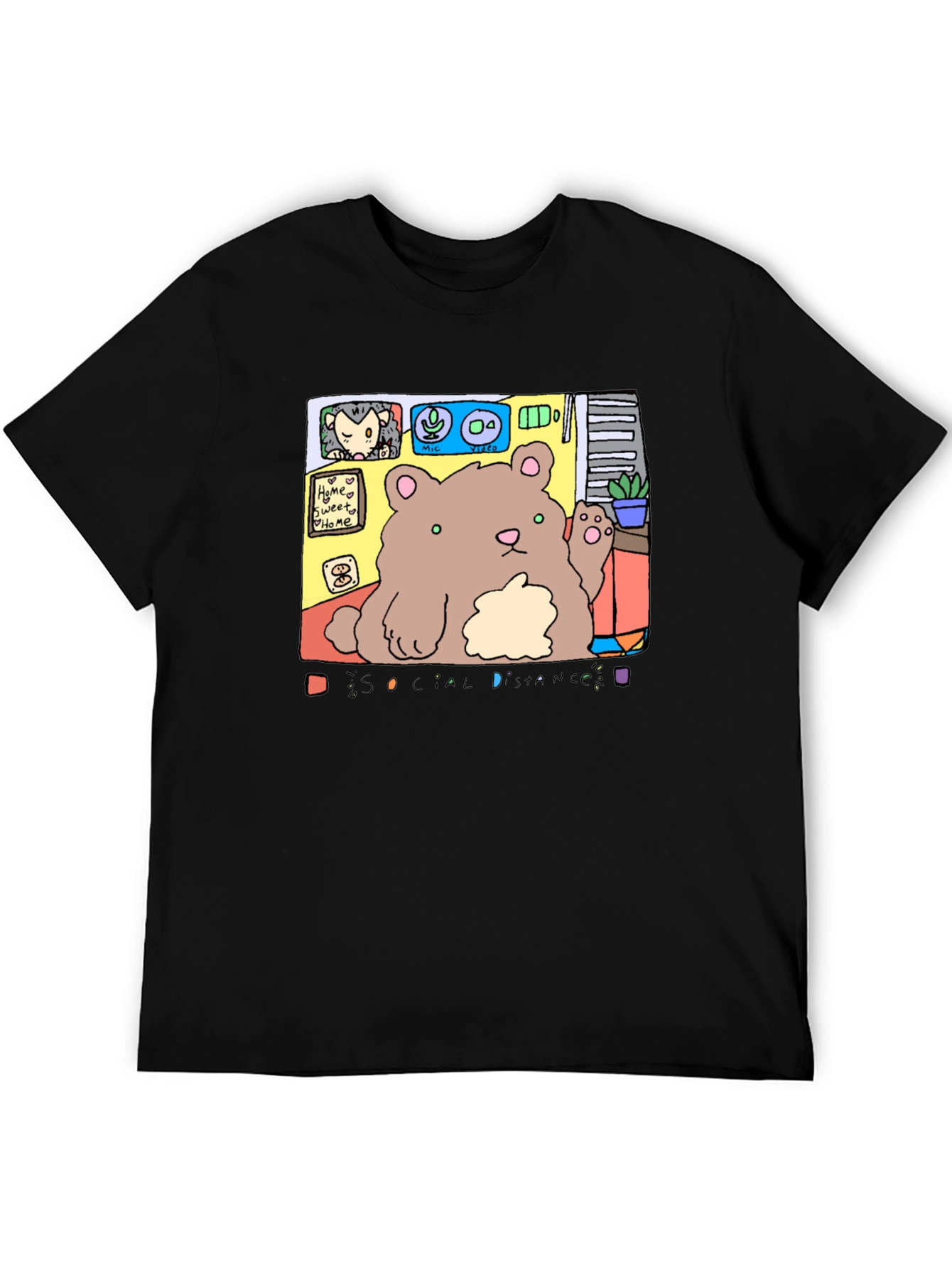 Socially Distanced Bear T-Shirt