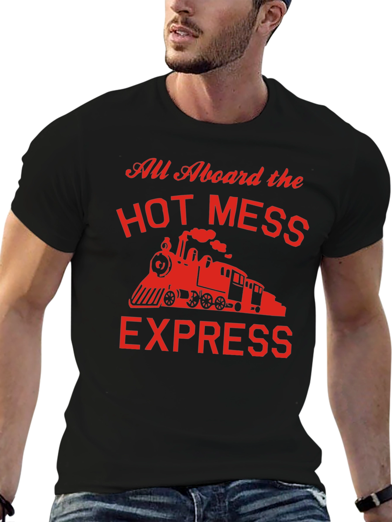 Hot Mess Express T-Shirt - Funny Train Graphic Tee