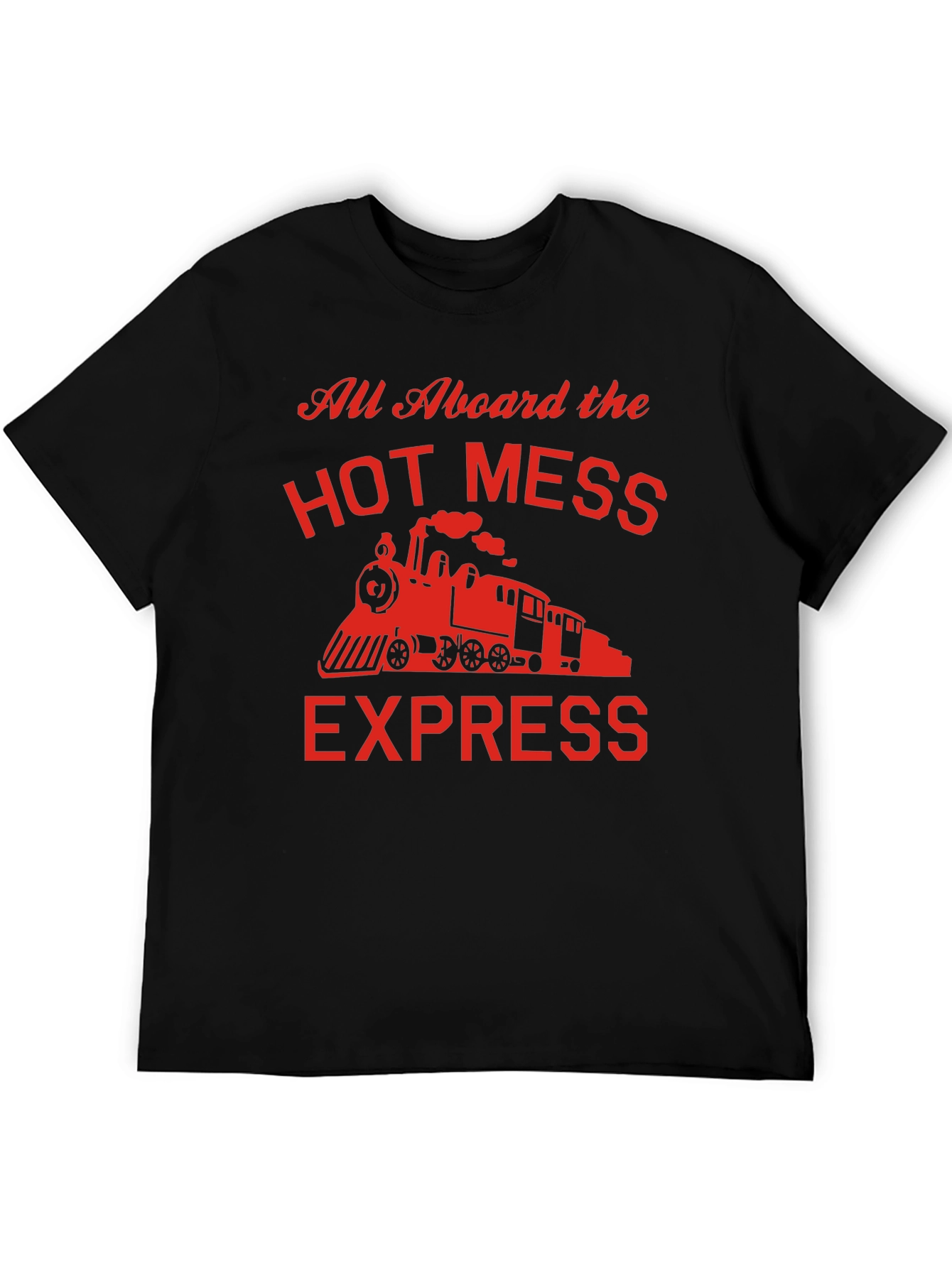 Hot Mess Express T-Shirt - Funny Train Graphic Tee
