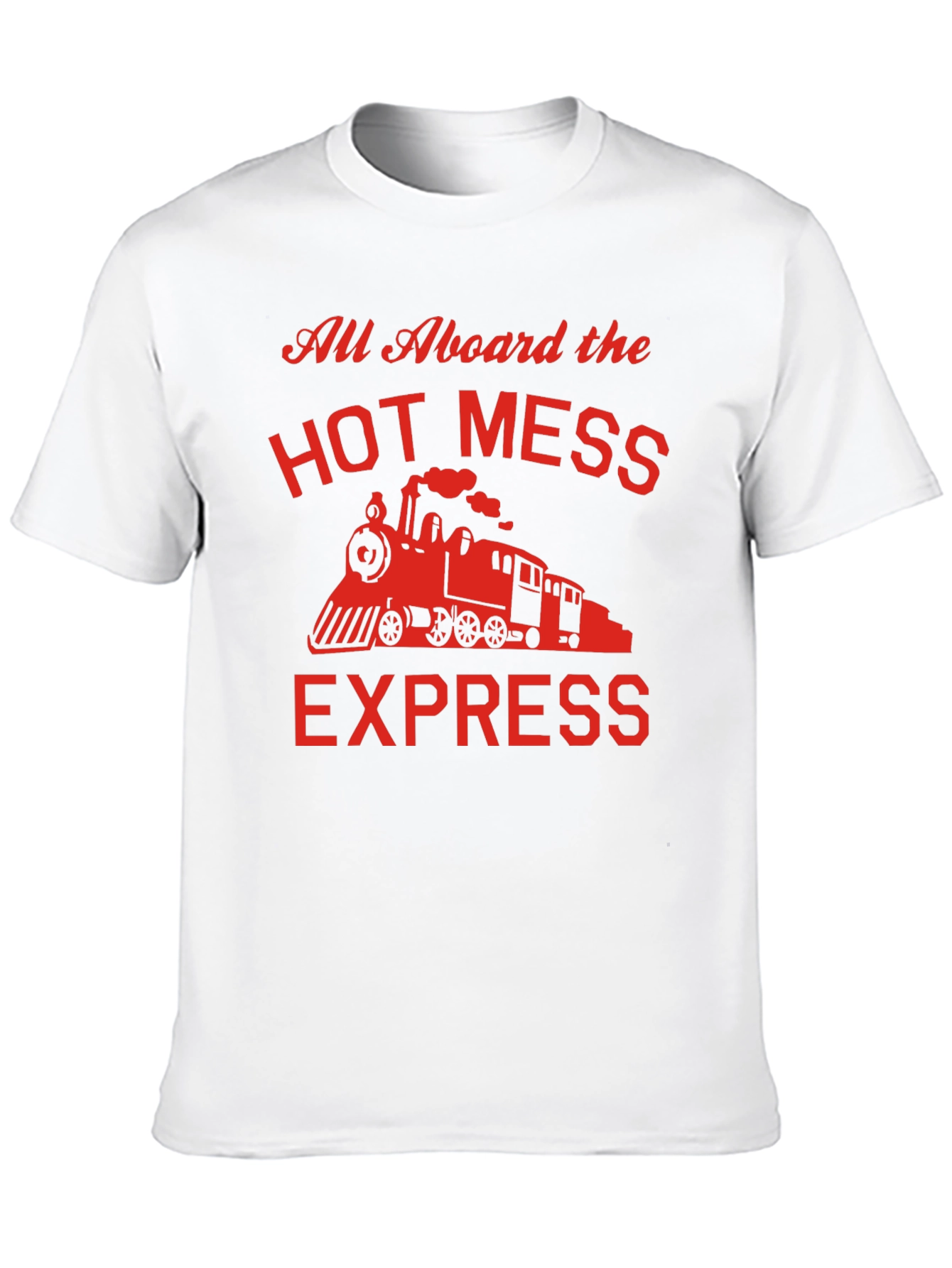 Hot Mess Express T-Shirt - Funny Train Graphic Tee