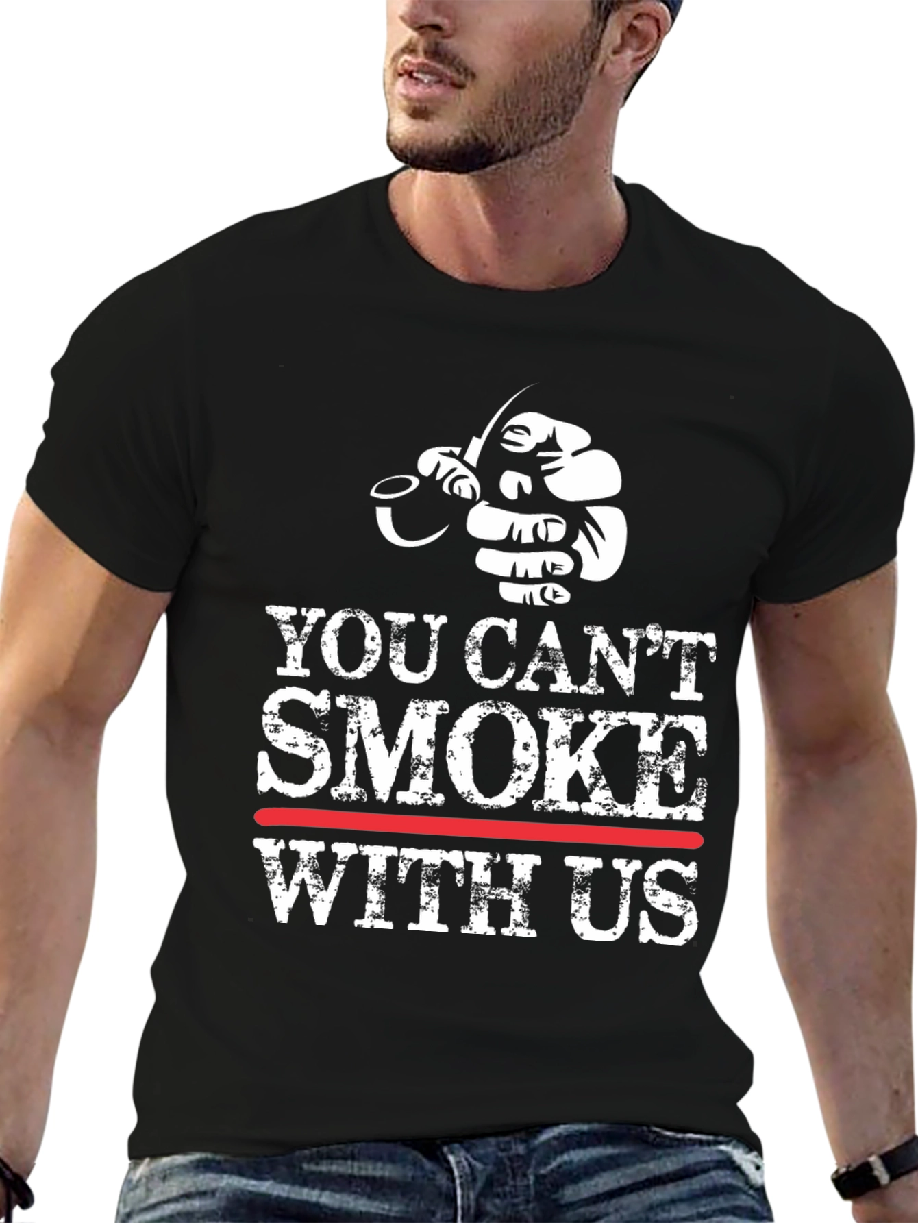 You Cant Smoke With Us Graphic Tee