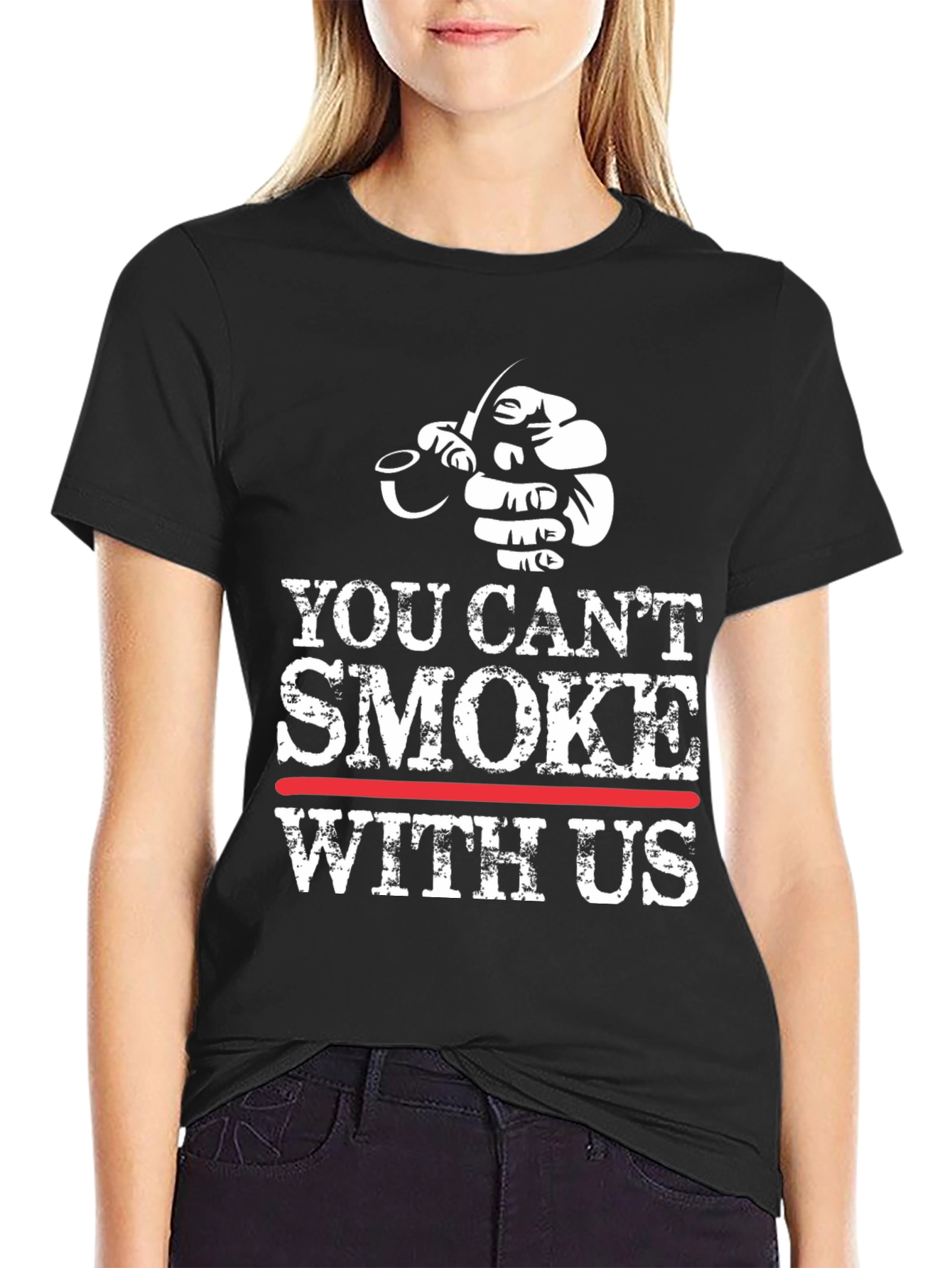 You Cant Smoke With Us Graphic Tee