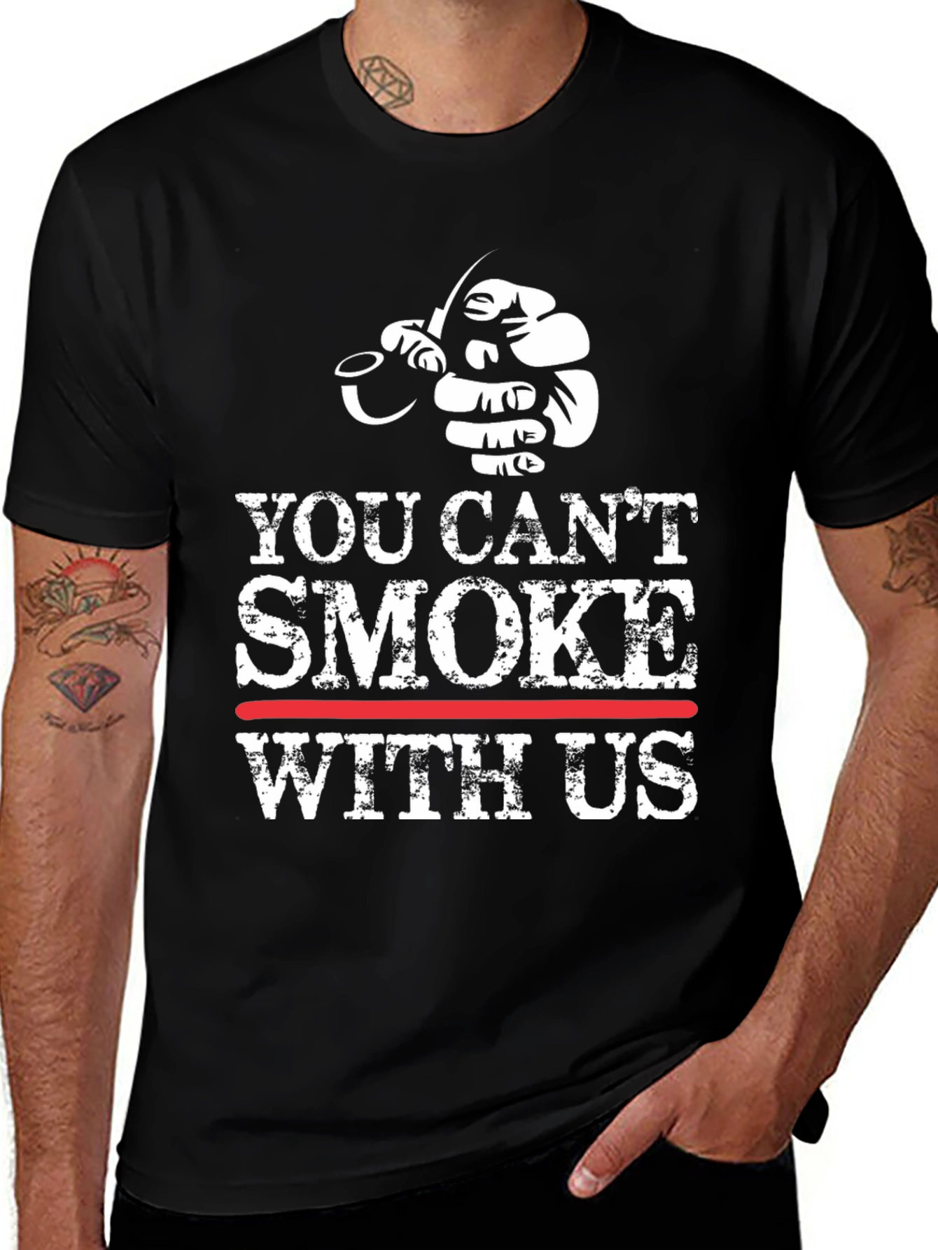 You Cant Smoke With Us Graphic Tee
