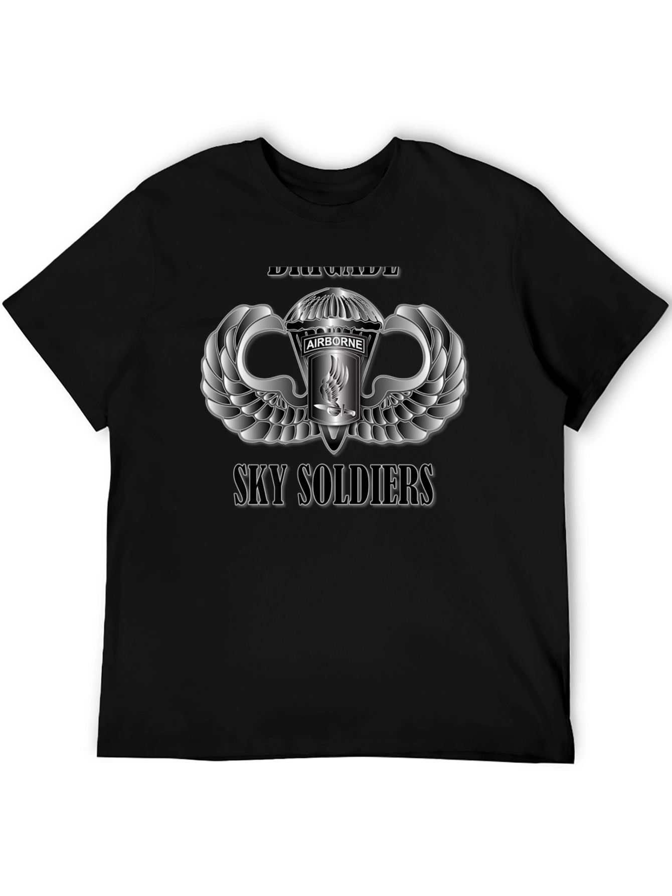 Airborne Sky Soldiers T-Shirt - Black