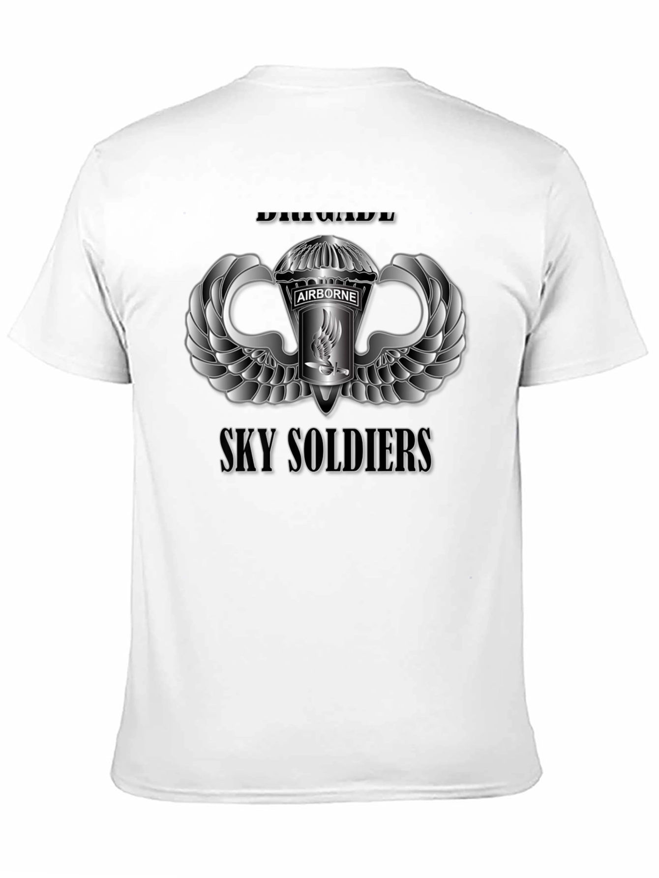 Airborne Sky Soldiers T-Shirt - Black