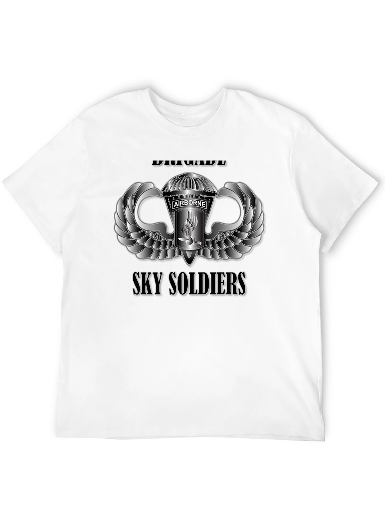 Airborne Sky Soldiers T-Shirt - Black