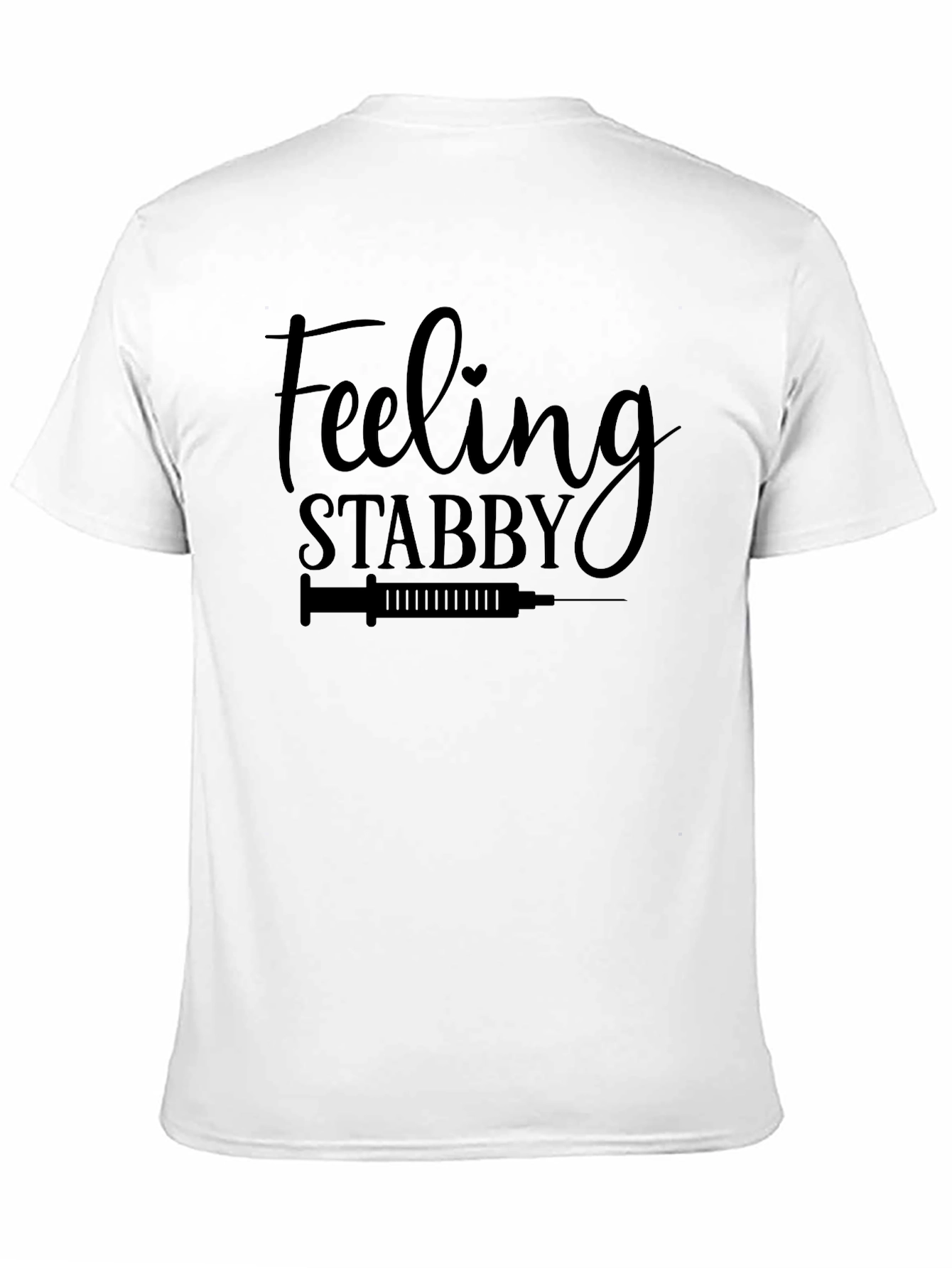 Feeling Stabby Black Graphic Tee