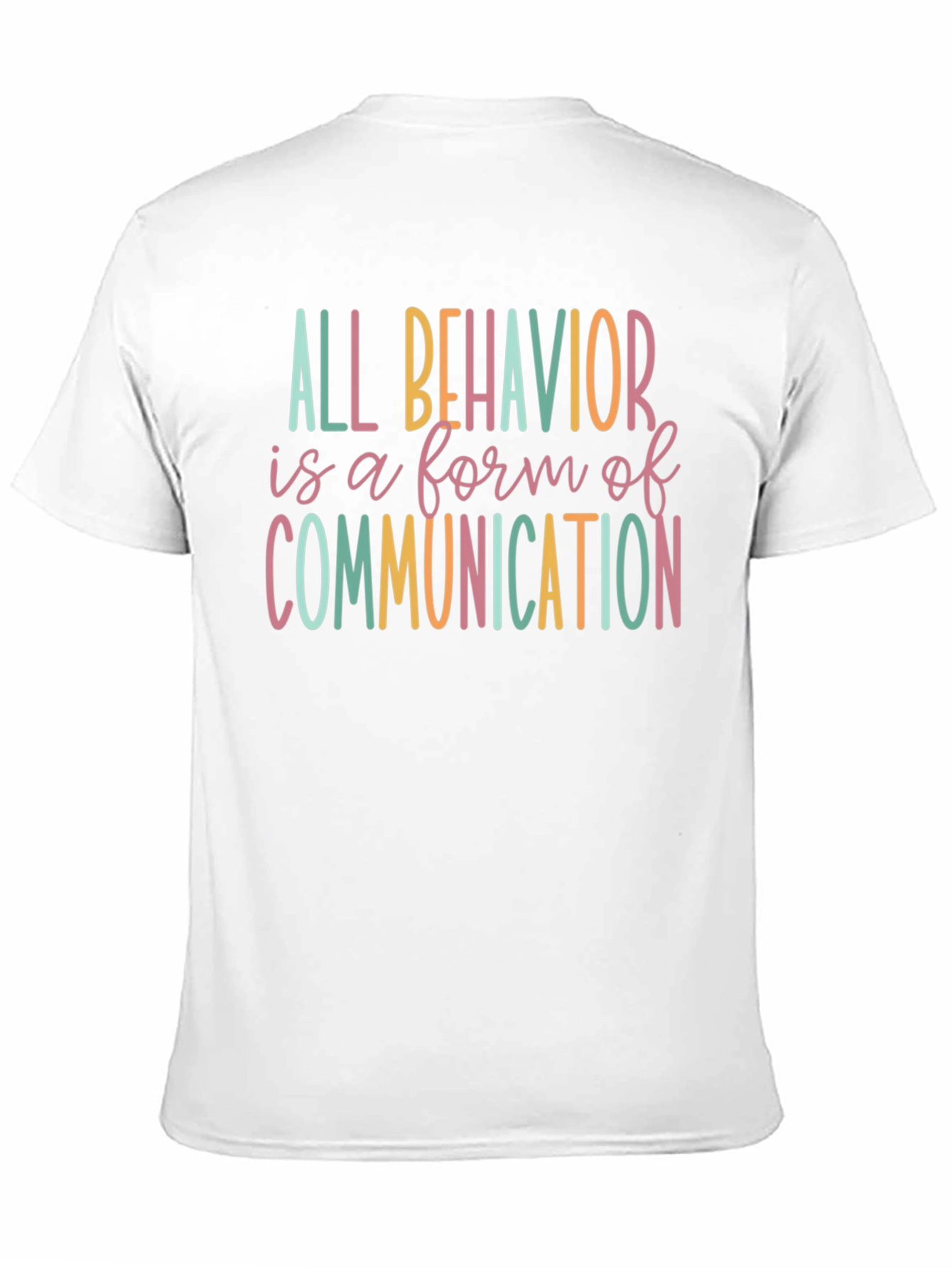 All Behavior is Communication Black T-Shirt