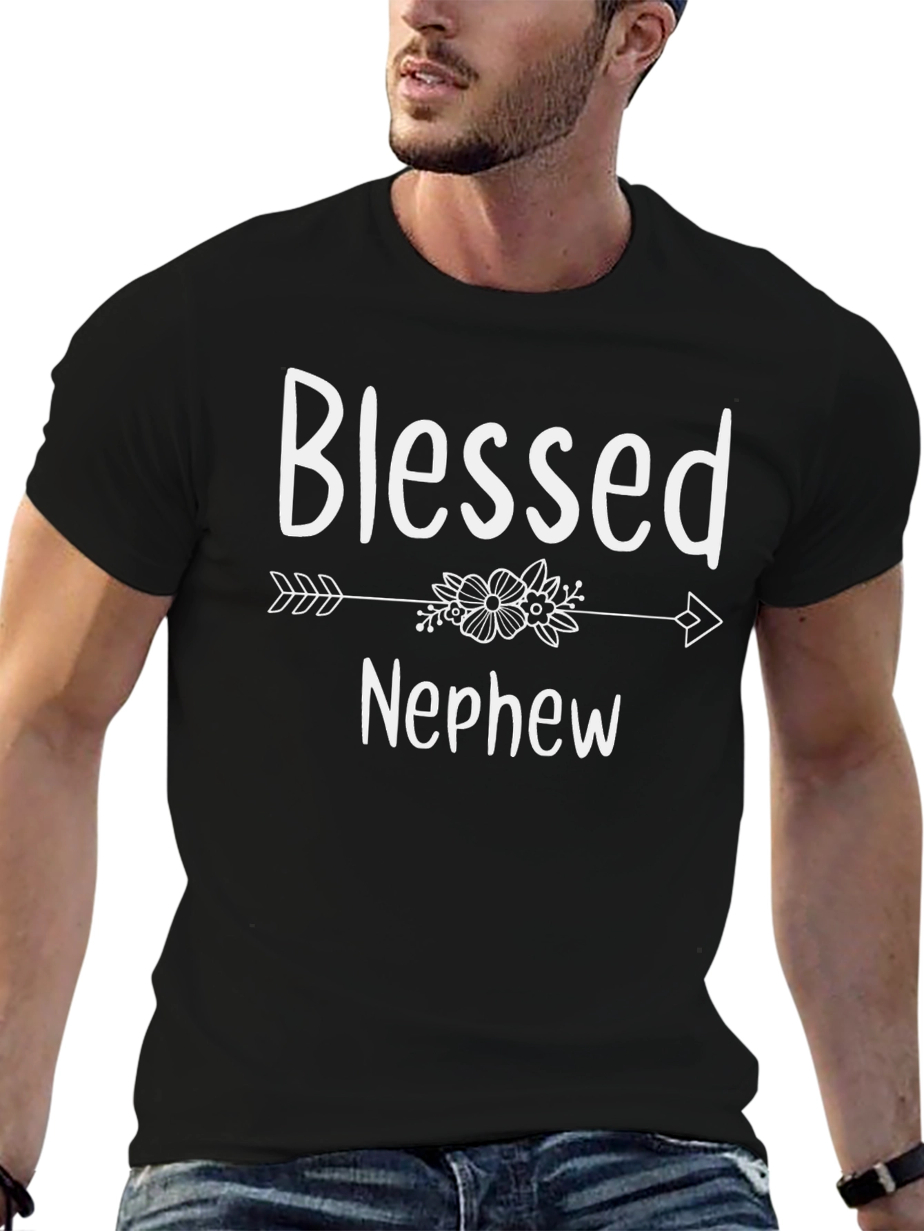 Blessed Nephew Graphic T-Shirt