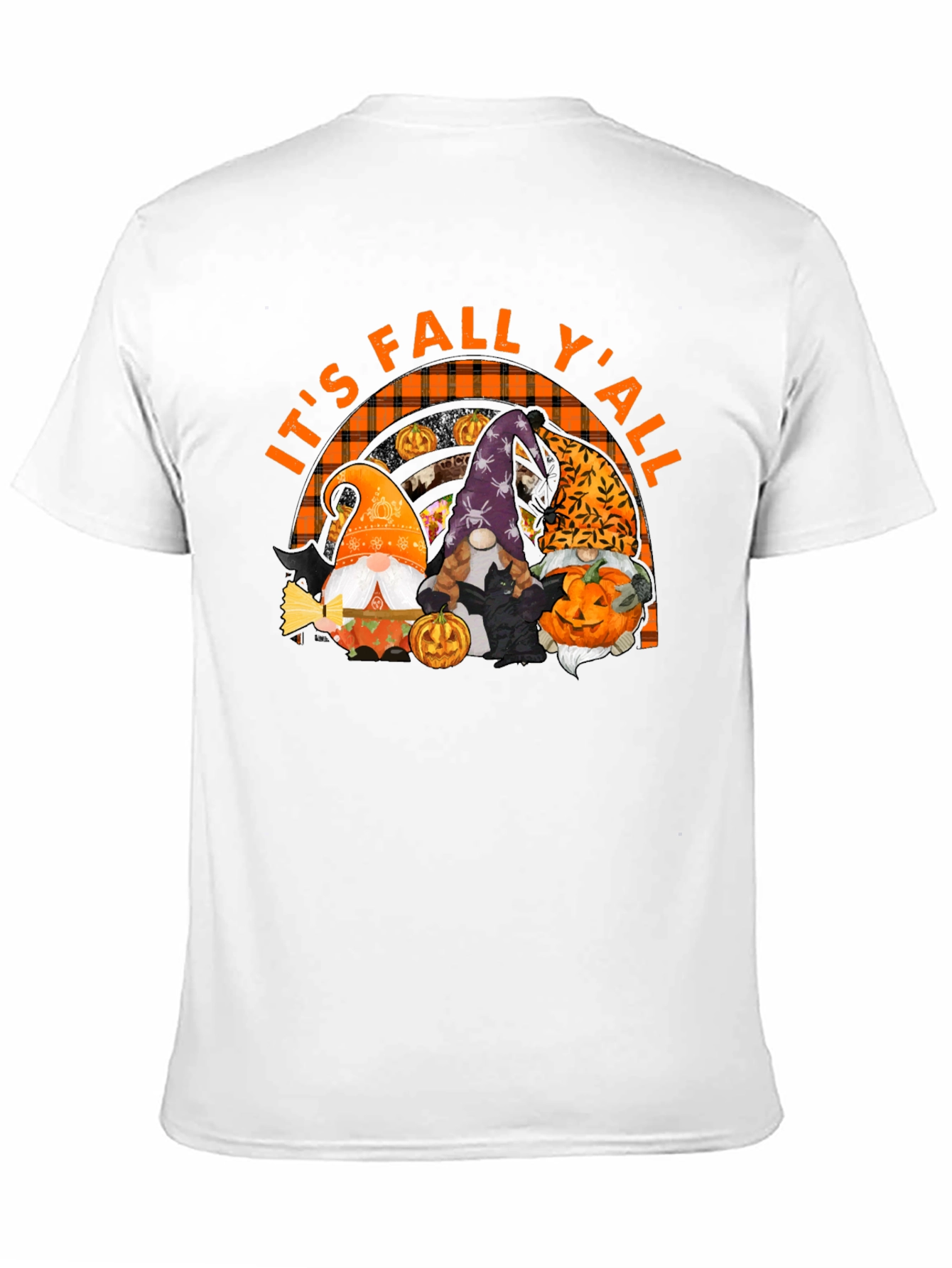 Its Fall Yall Halloween Gnomes T-Shirt