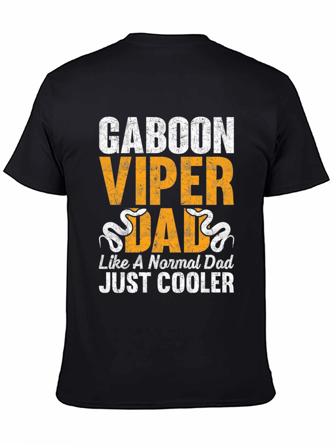 Gaboon Viper Dad T-Shirt - Cool Fathers Day Gift