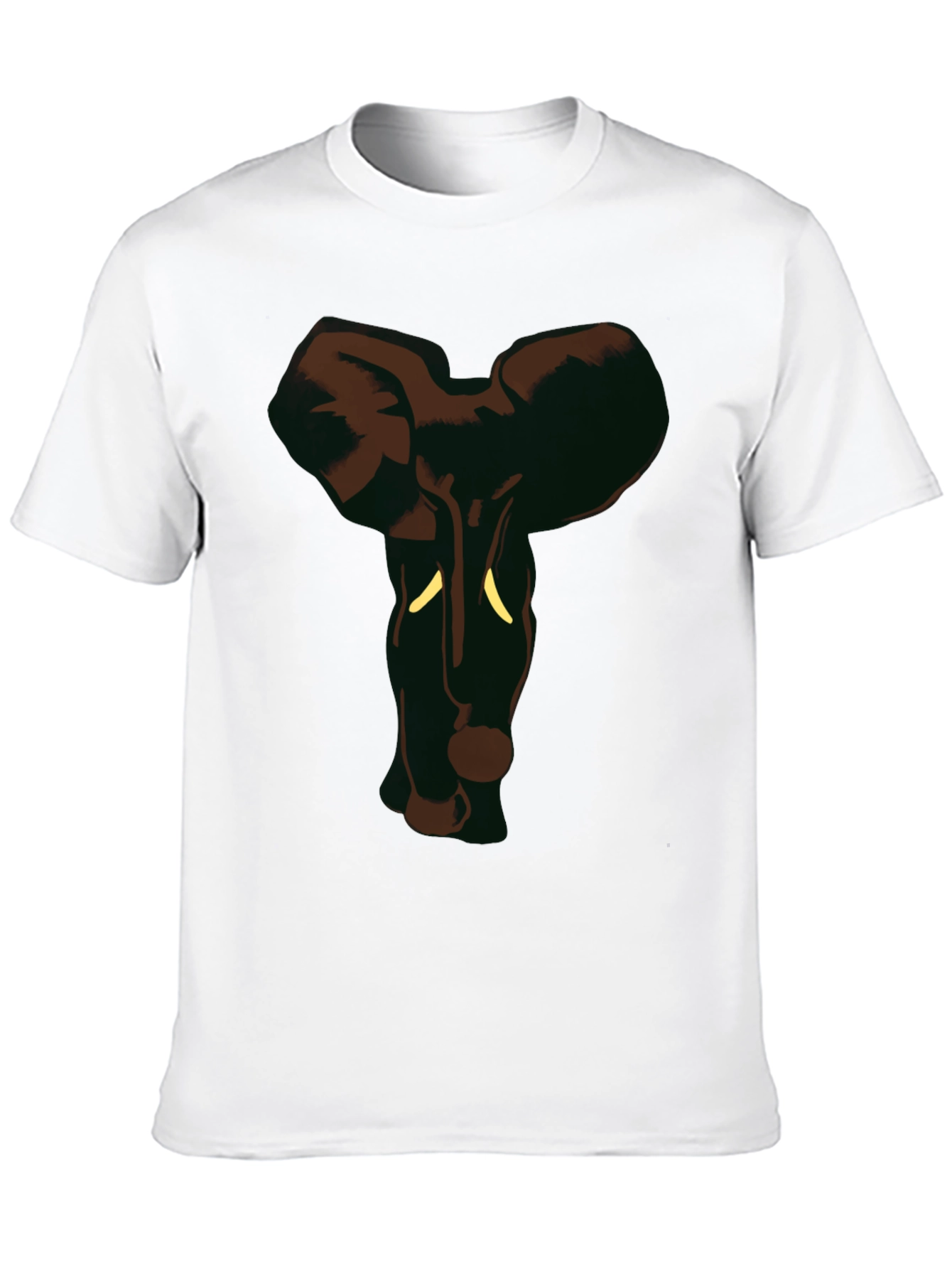 Elephant Graphic Black Tee