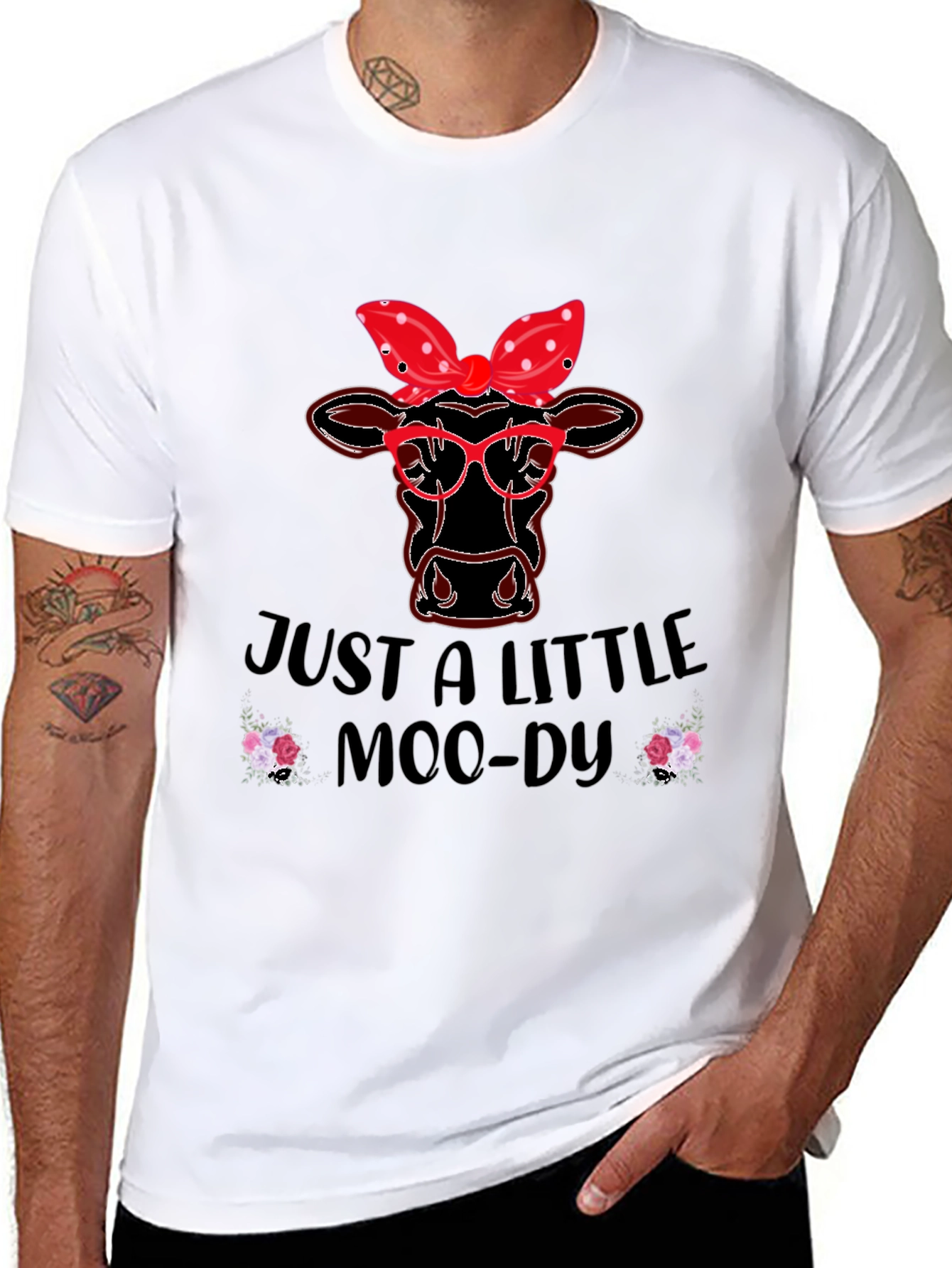 Just a Little Moody Cow T-Shirt