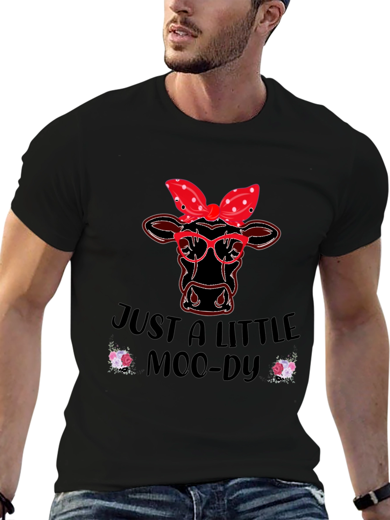Just a Little Moody Cow T-Shirt